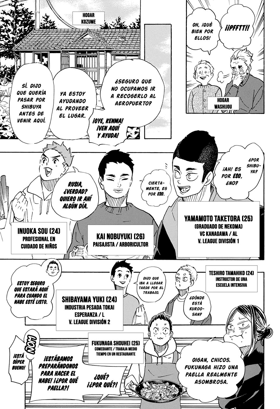 Read Haikyu!! Español Manga Online
