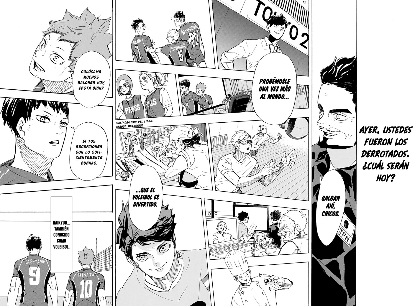 Read Haikyu!! Español Manga Online