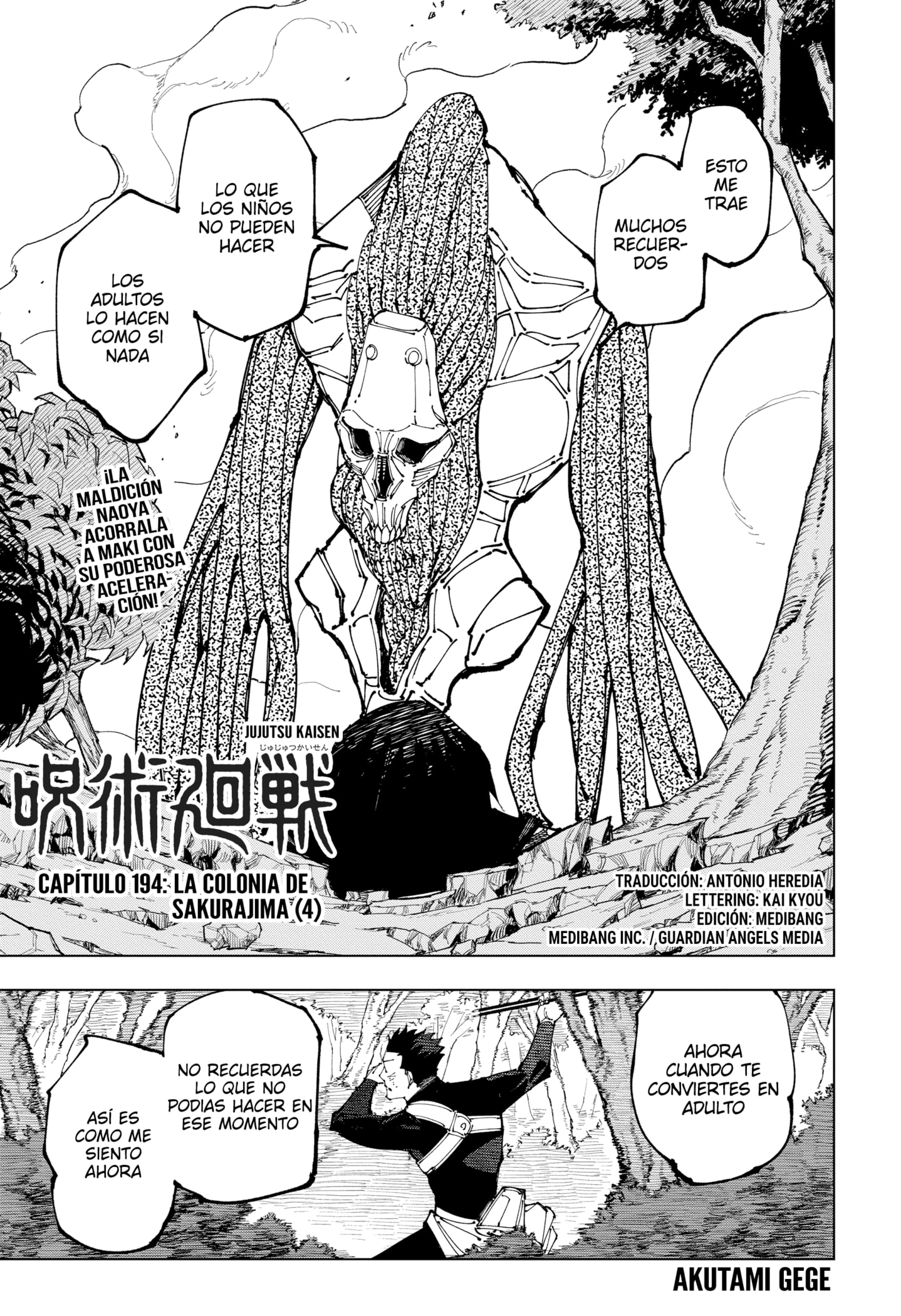 Read Jujutsu Kaisen Español Manga Online