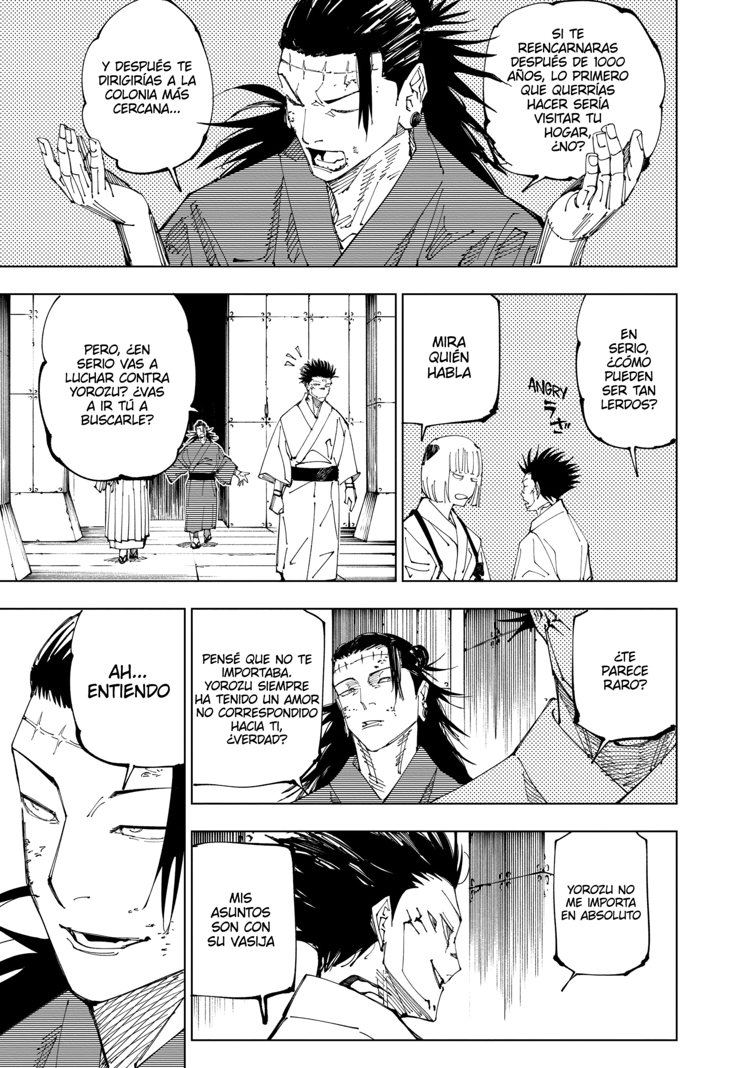 Read Jujutsu Kaisen Español Manga Online