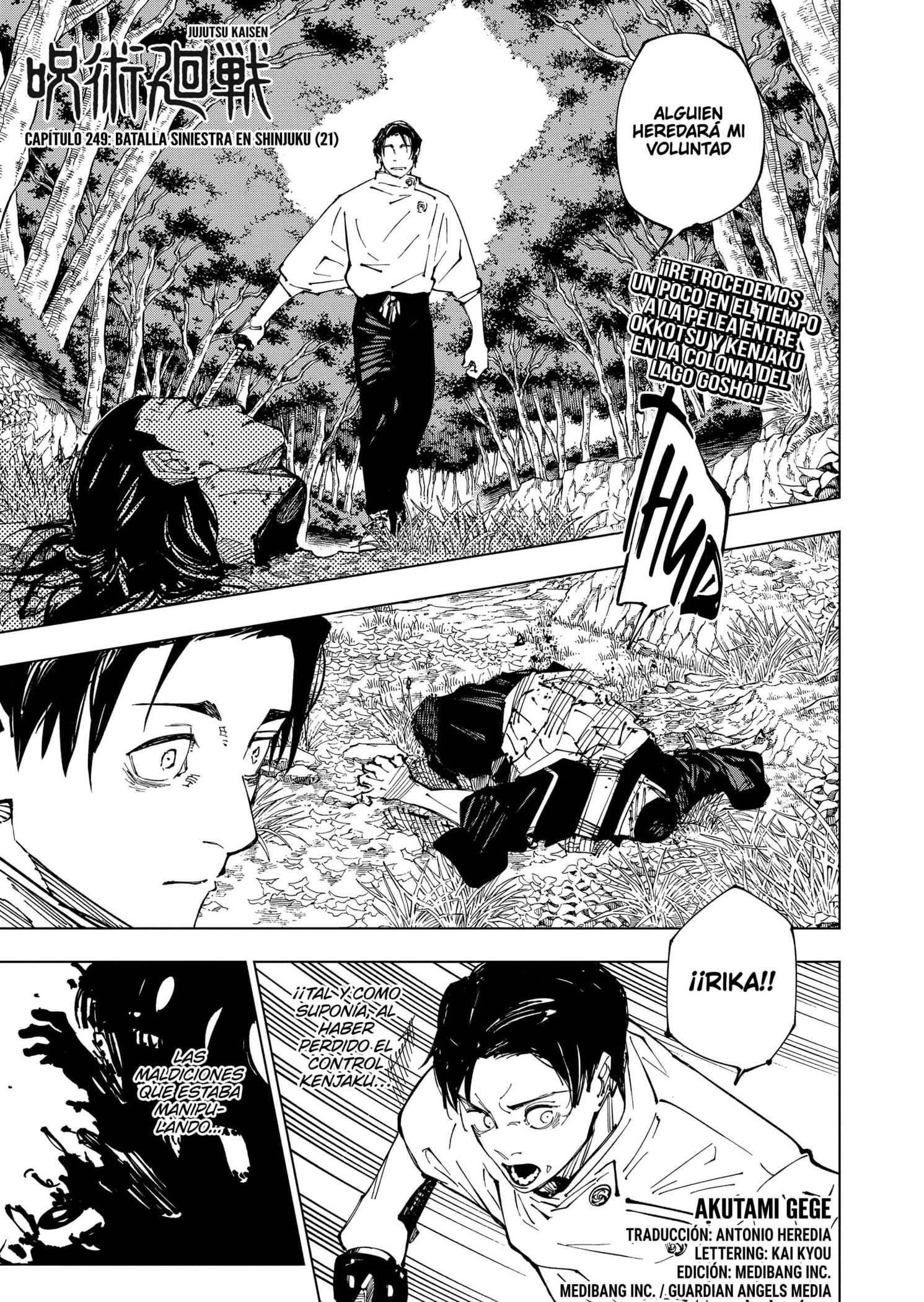 Read Jujutsu Kaisen Español Manga Online