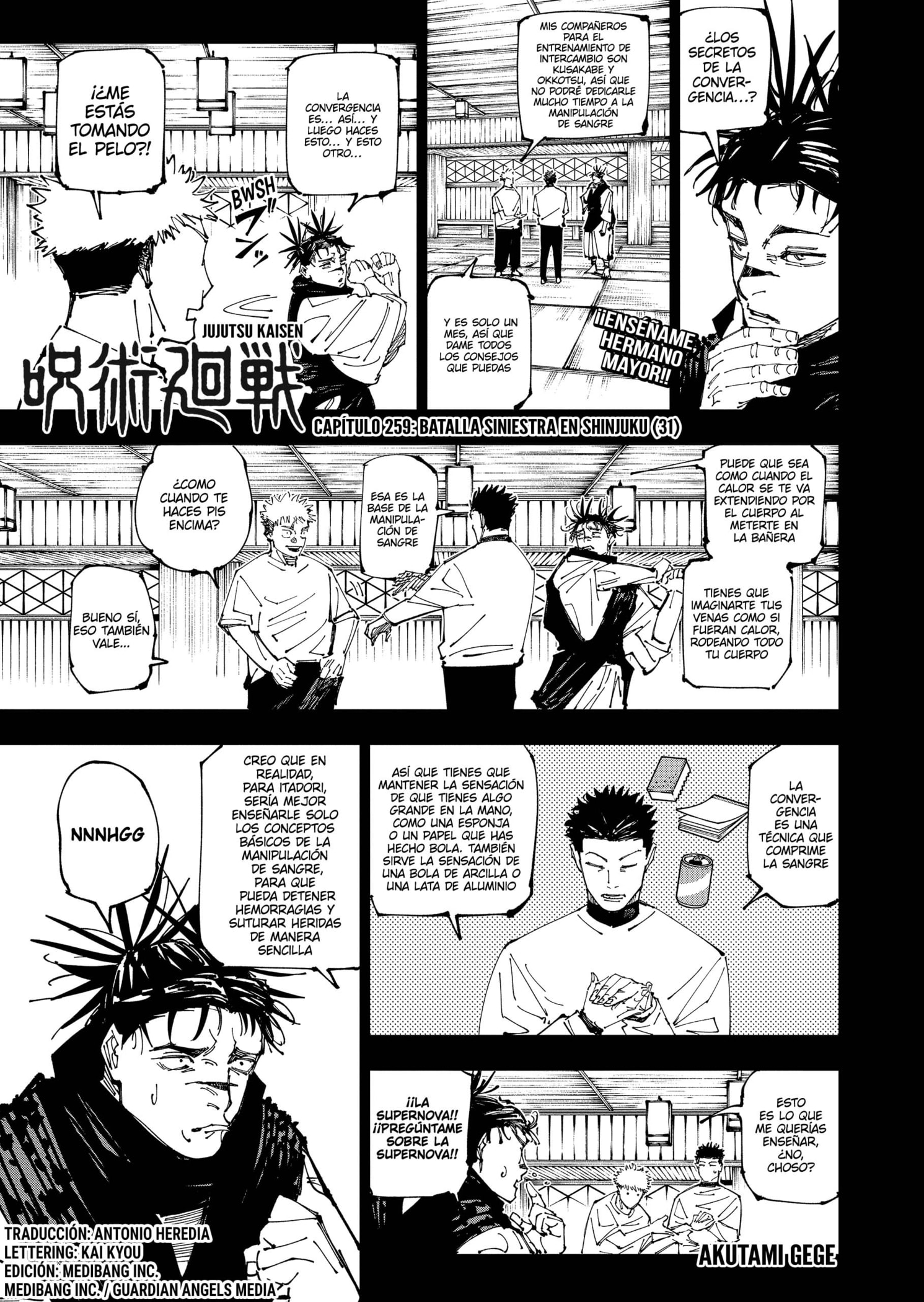 Read Jujutsu Kaisen Español Manga Online