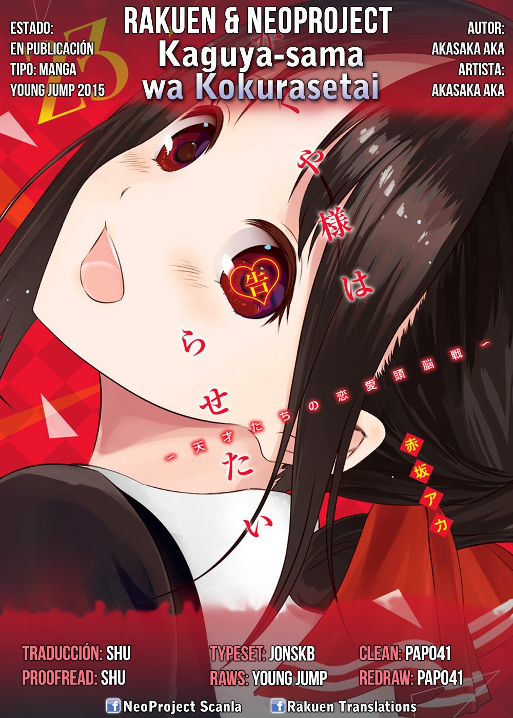 Read Kaguya-Sama Love is War Español Manga Online