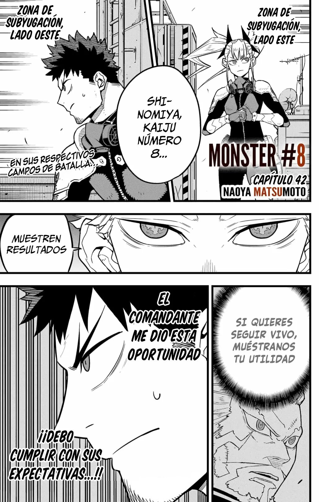 Read Kaiju No. 8 Español Manga Online