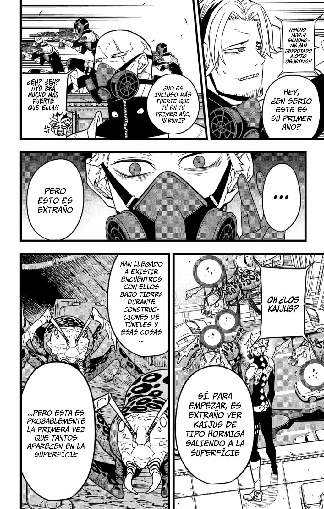 Read Kaiju No. 8 Español Manga Online