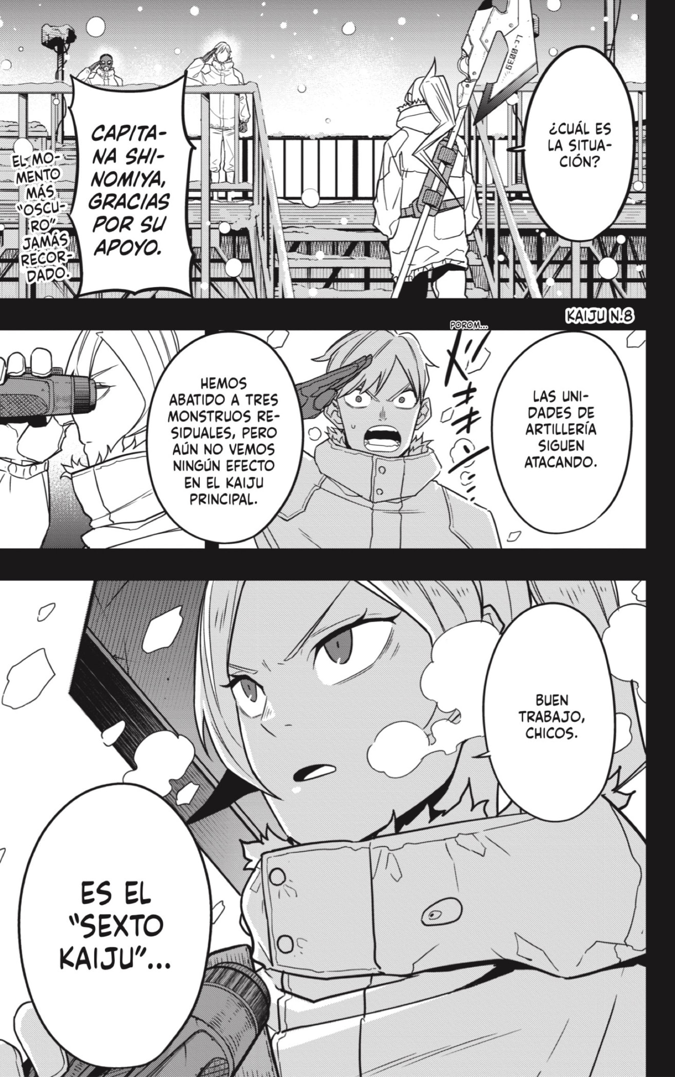 Read Kaiju No. 8 Español Manga Online