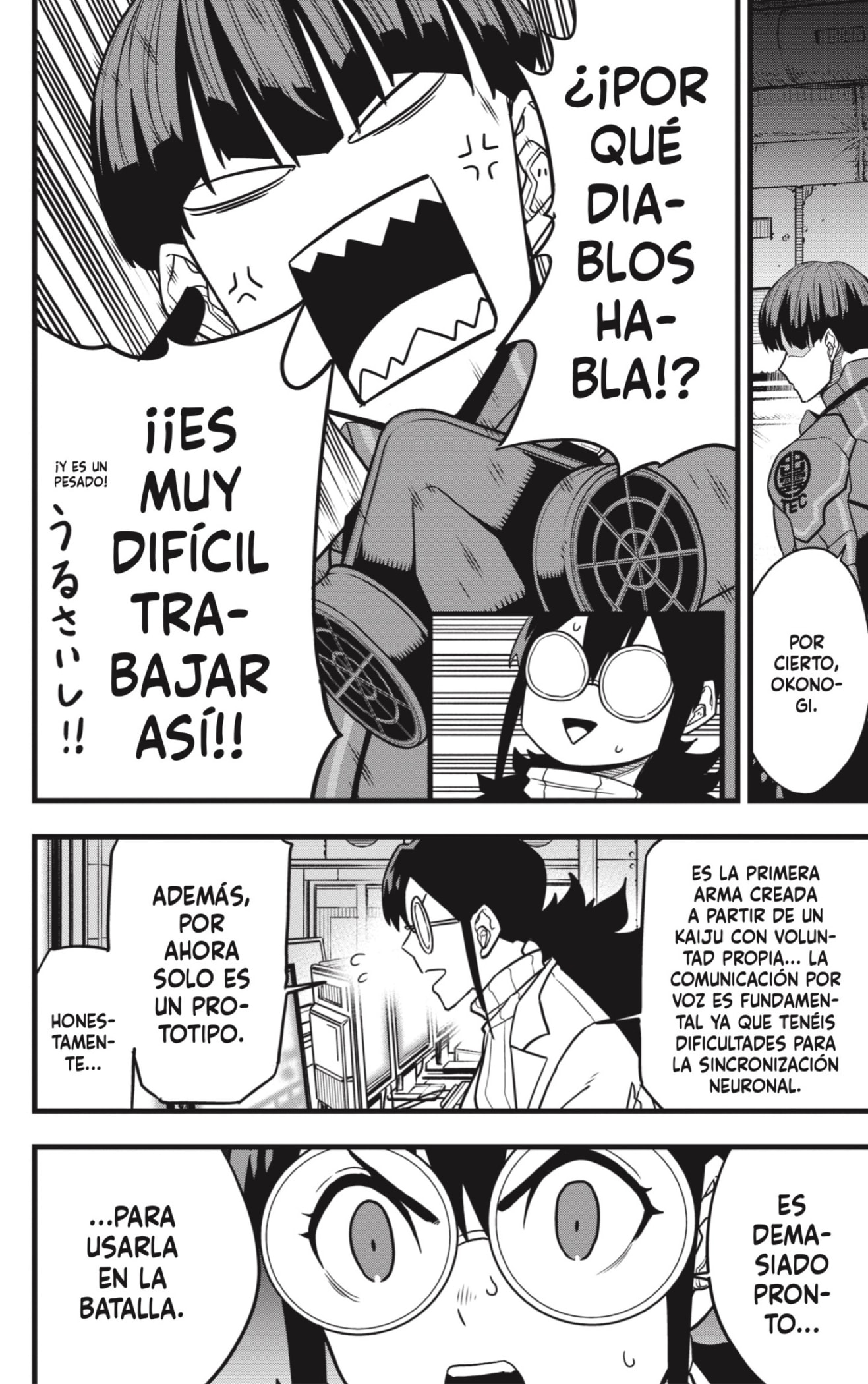 Read Kaiju No. 8 Español Manga Online