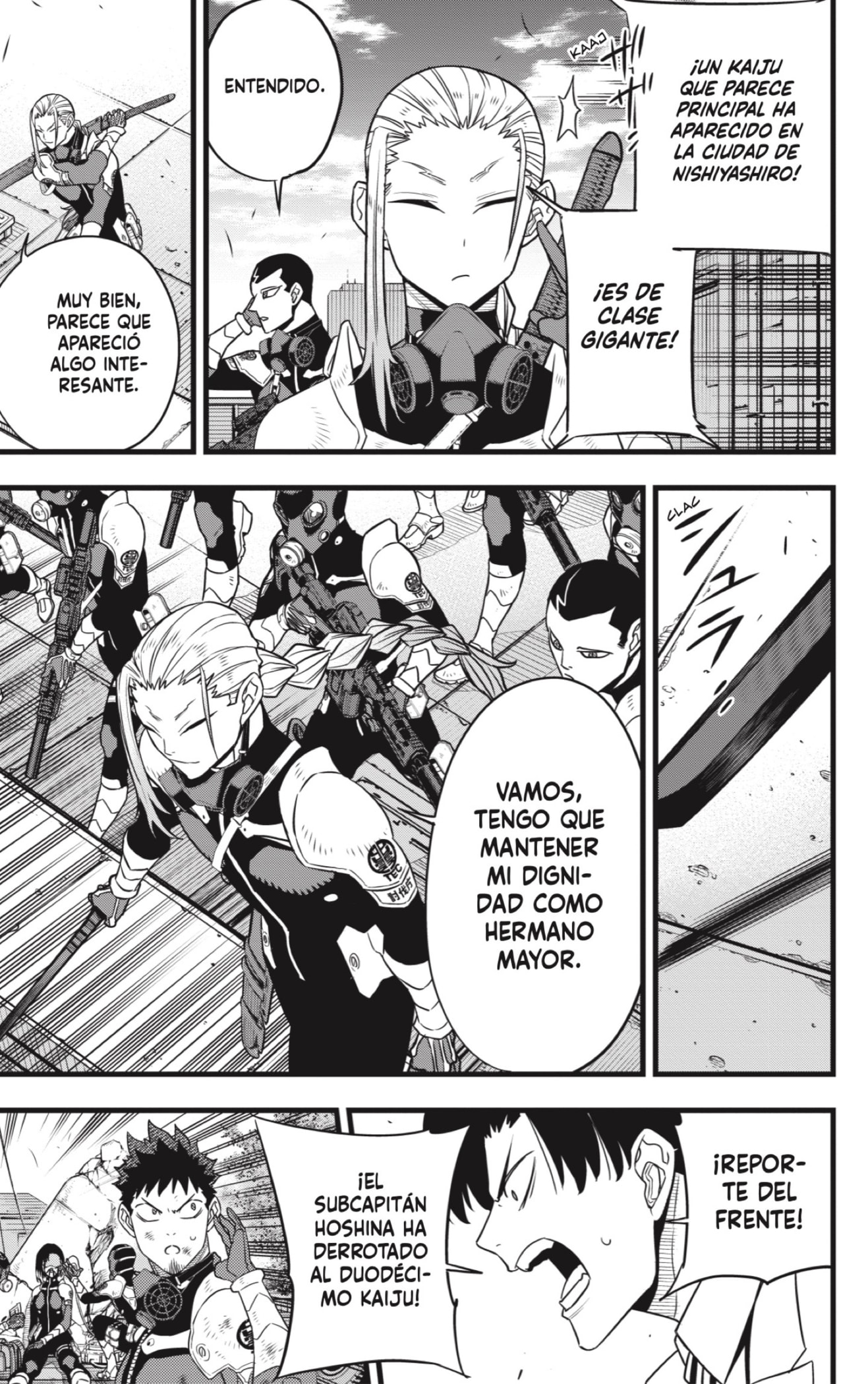 Read Kaiju No. 8 Español Manga Online