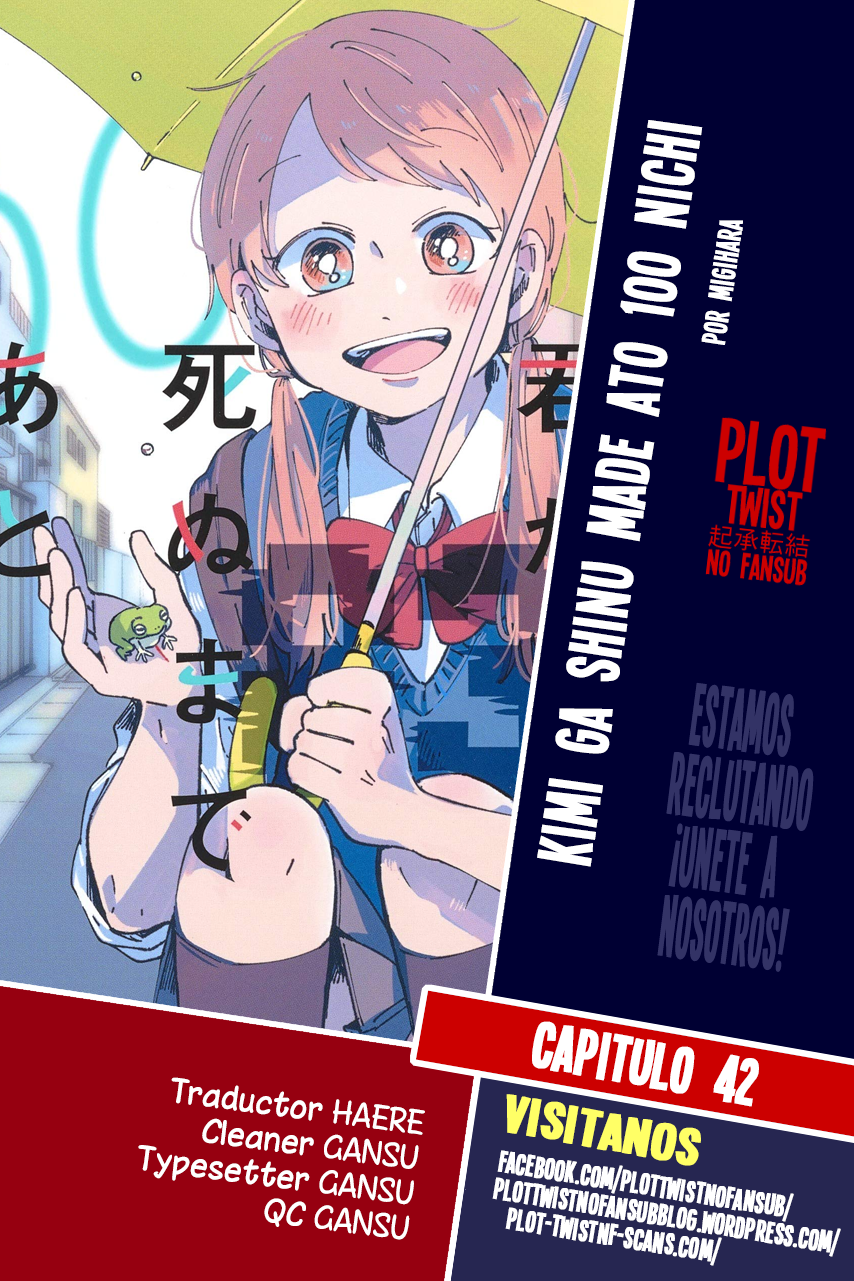 Read Kimi ga Shinu Made Ato Hyaku Nichi Español Manga Online