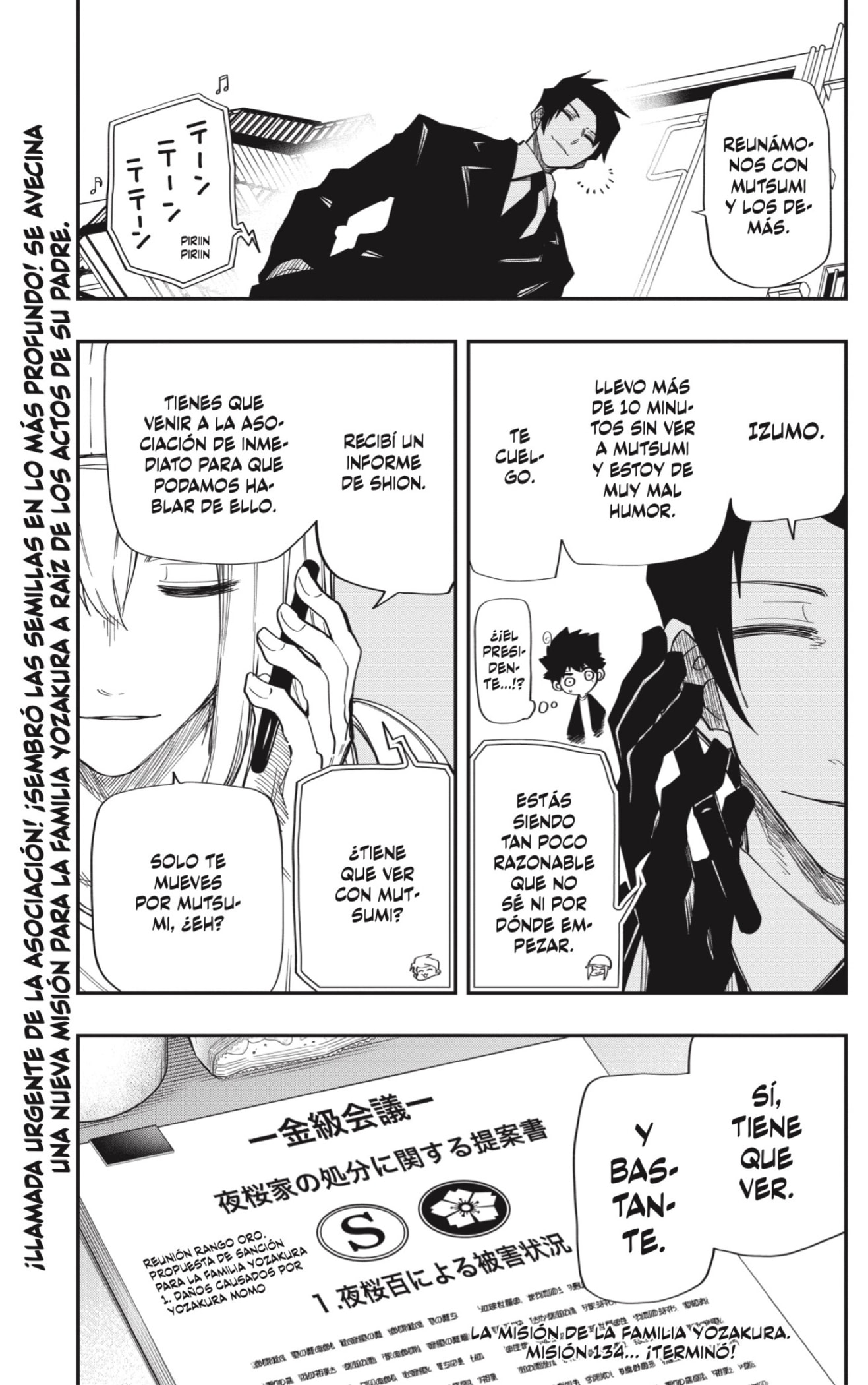 Read Mission_ Yozakura Family Español Manga Online