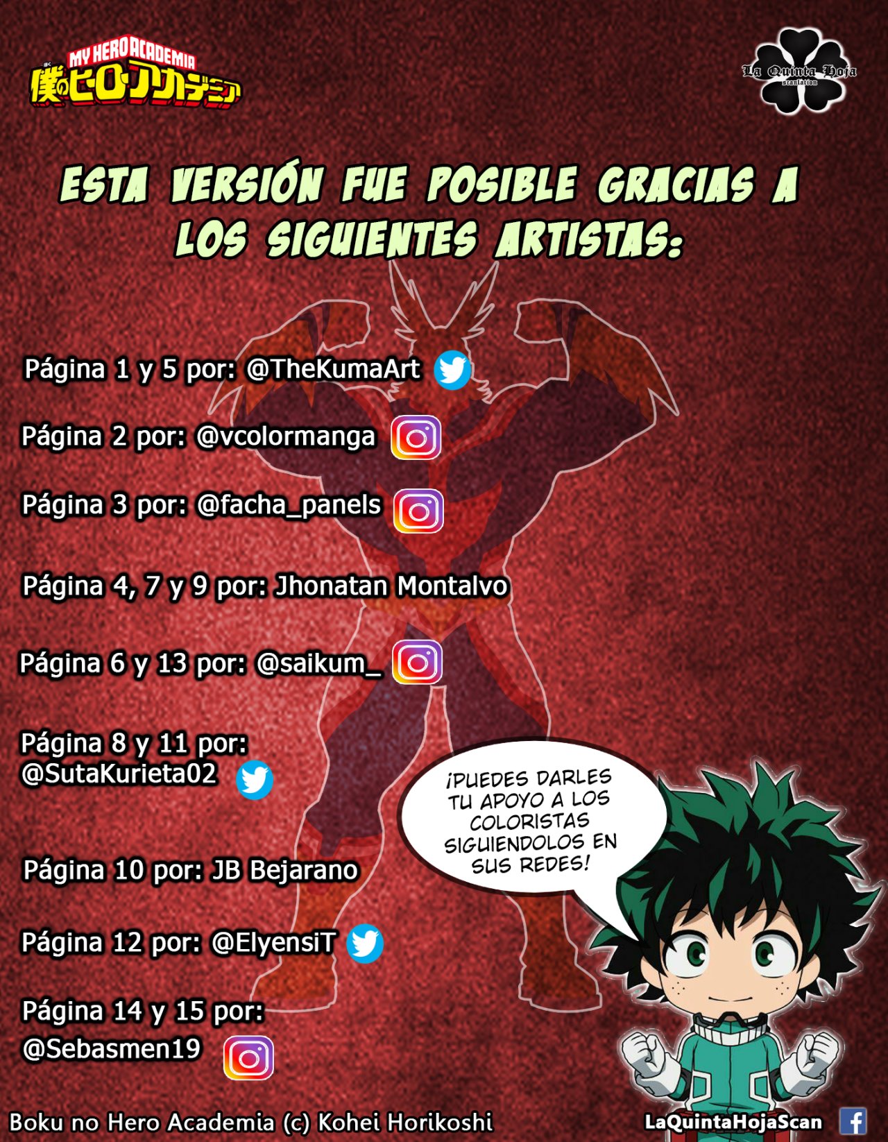 Read My Hero Academia Español Manga Online