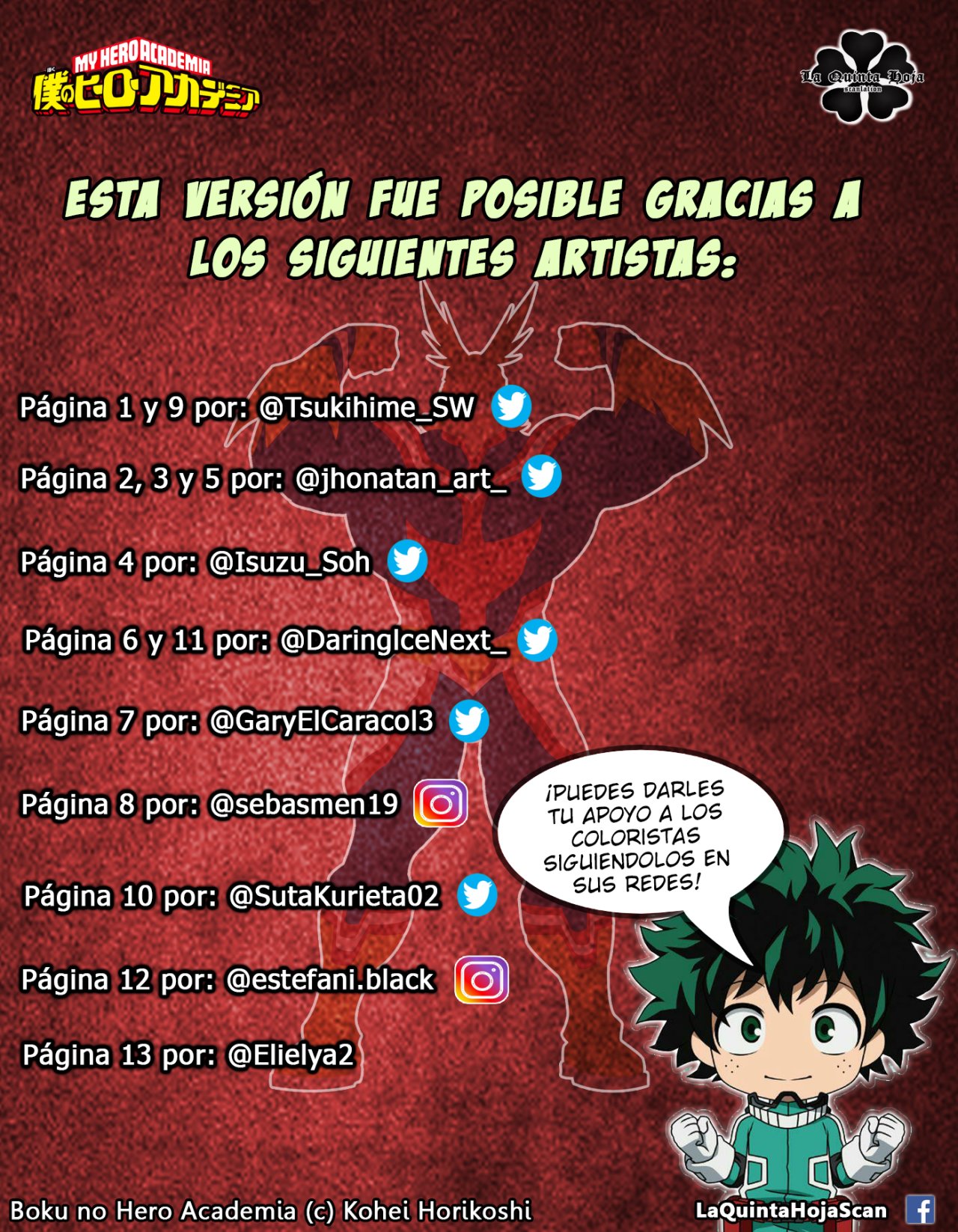 Read My Hero Academia Español Manga Online