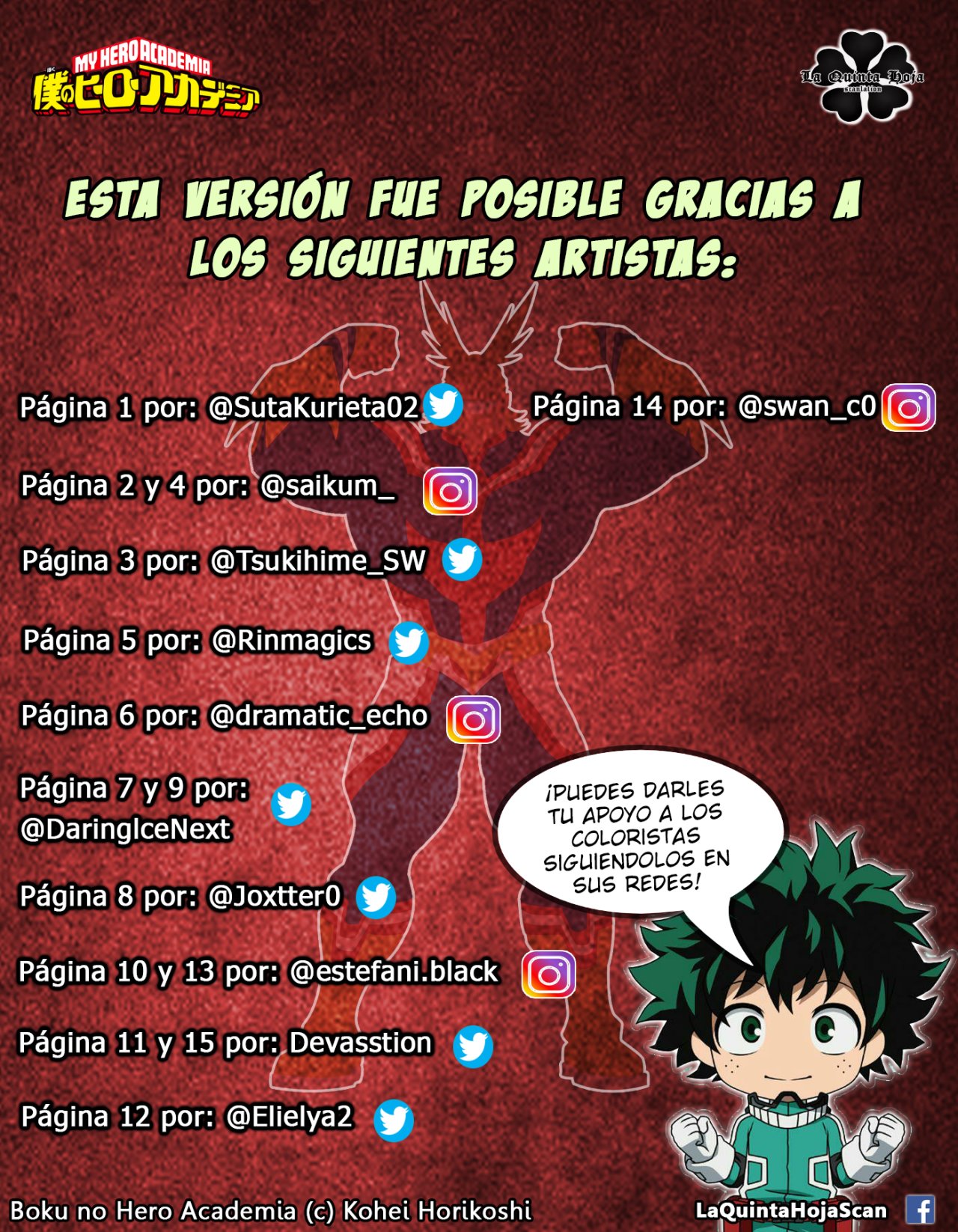 Read My Hero Academia Español Manga Online