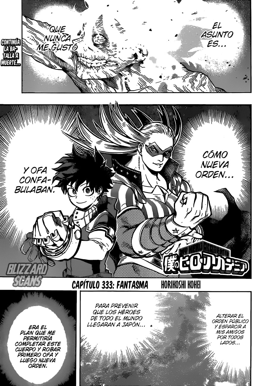 Read My Hero Academia Español Manga Online