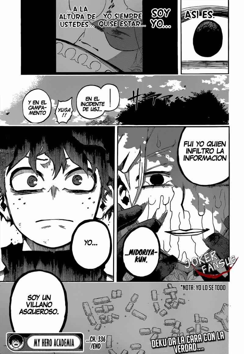 Read My Hero Academia Español Manga Online