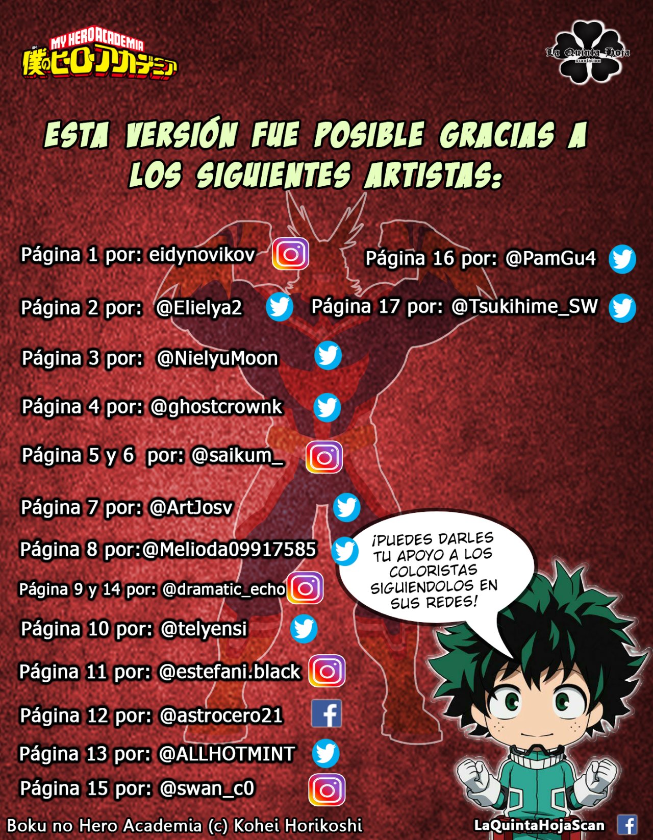 Read My Hero Academia Español Manga Online