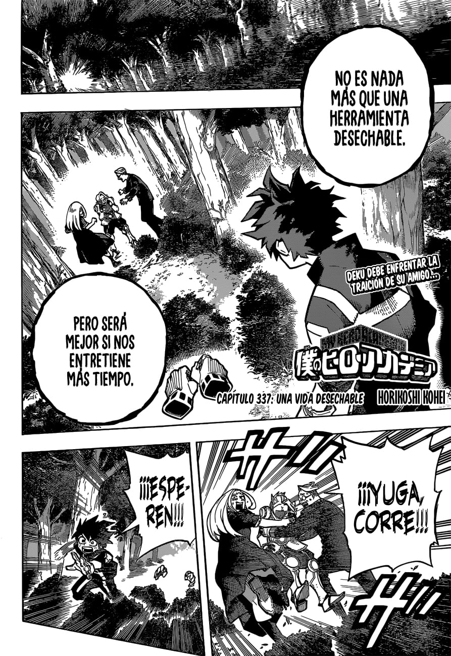 Read My Hero Academia Español Manga Online