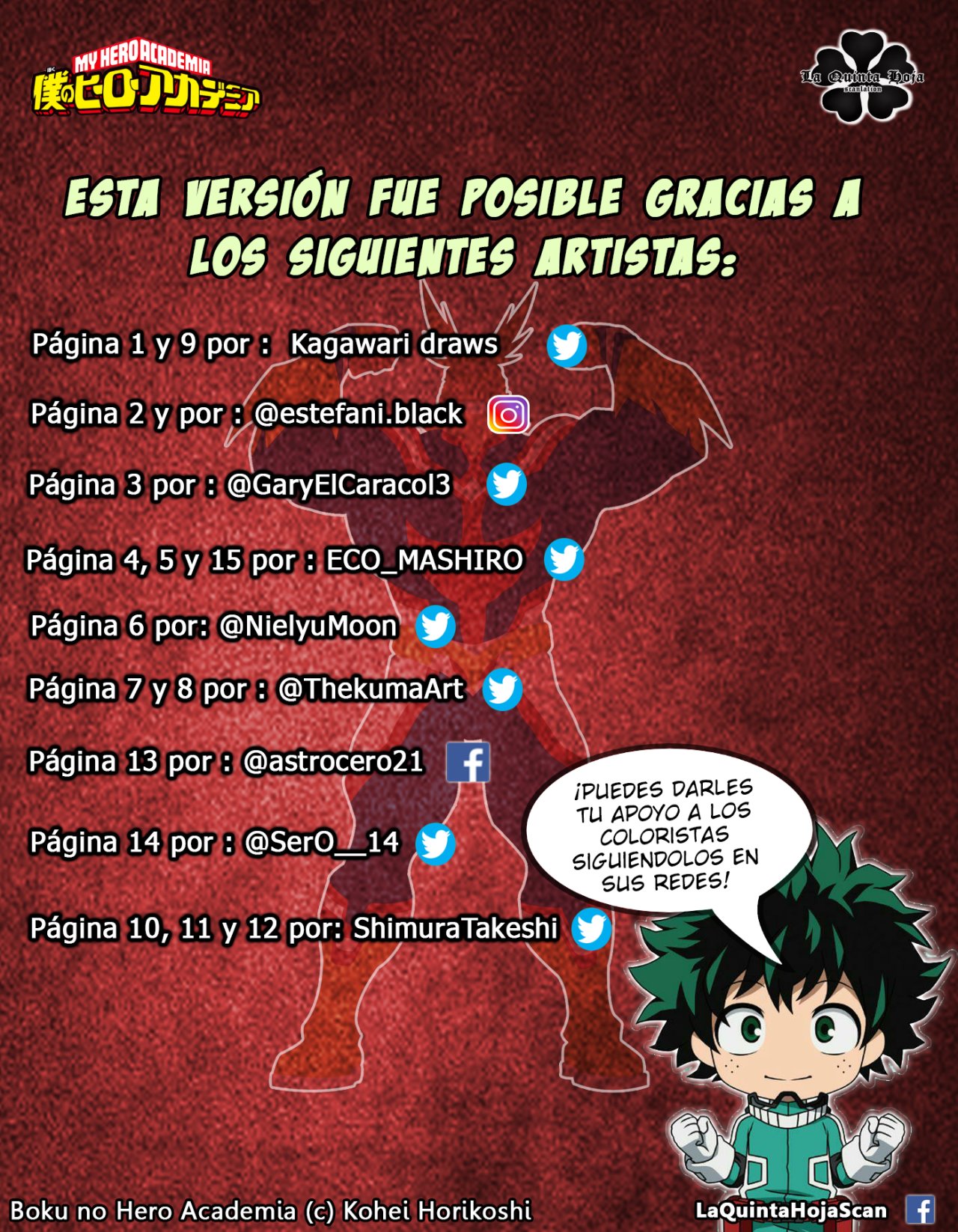 Read My Hero Academia Español Manga Online