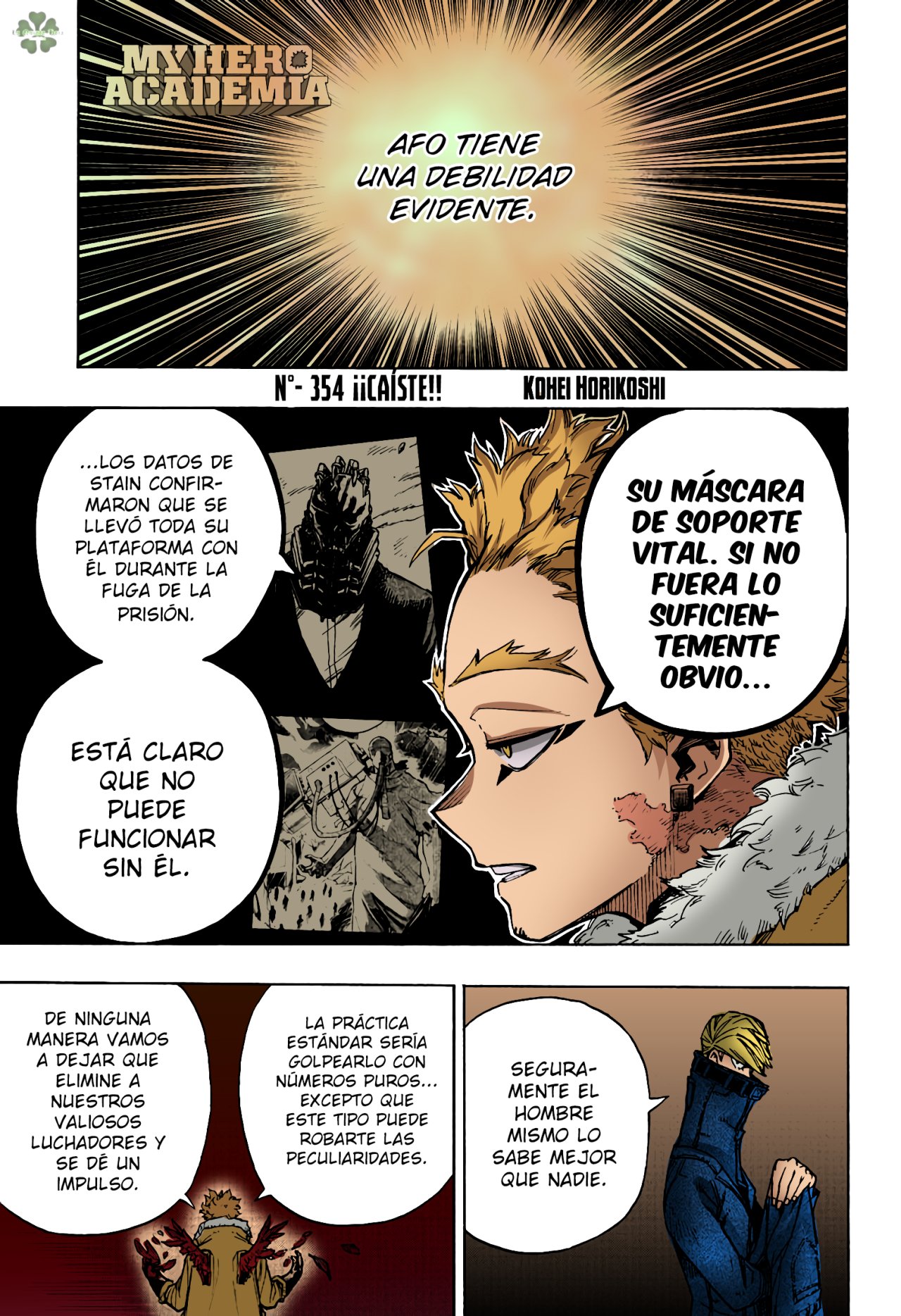 Read My Hero Academia Español Manga Online