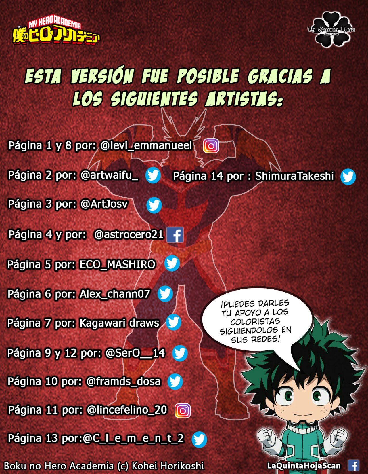 Read My Hero Academia Español Manga Online