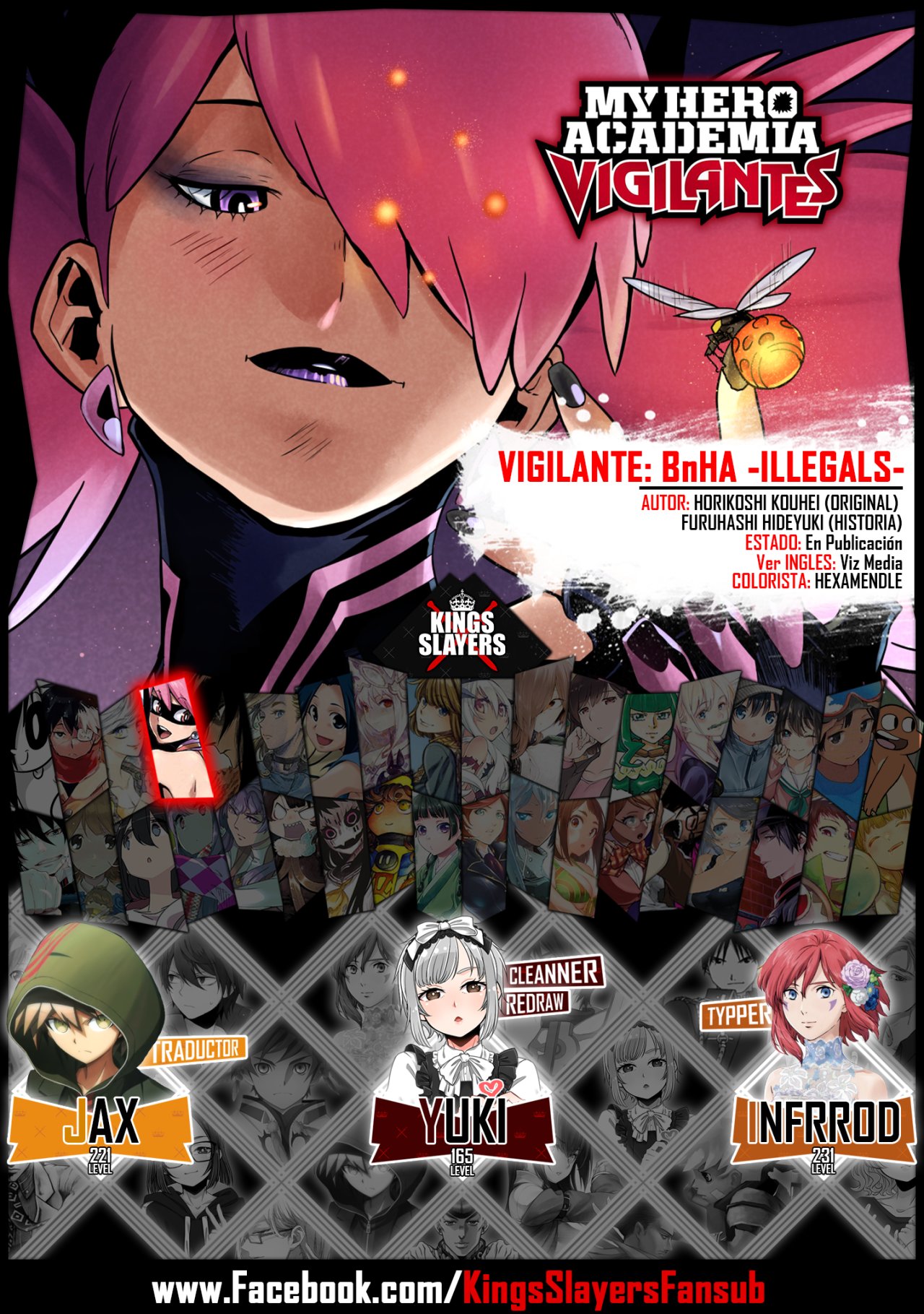 Read My Hero Academia_Vigilantes Español Manga Online
