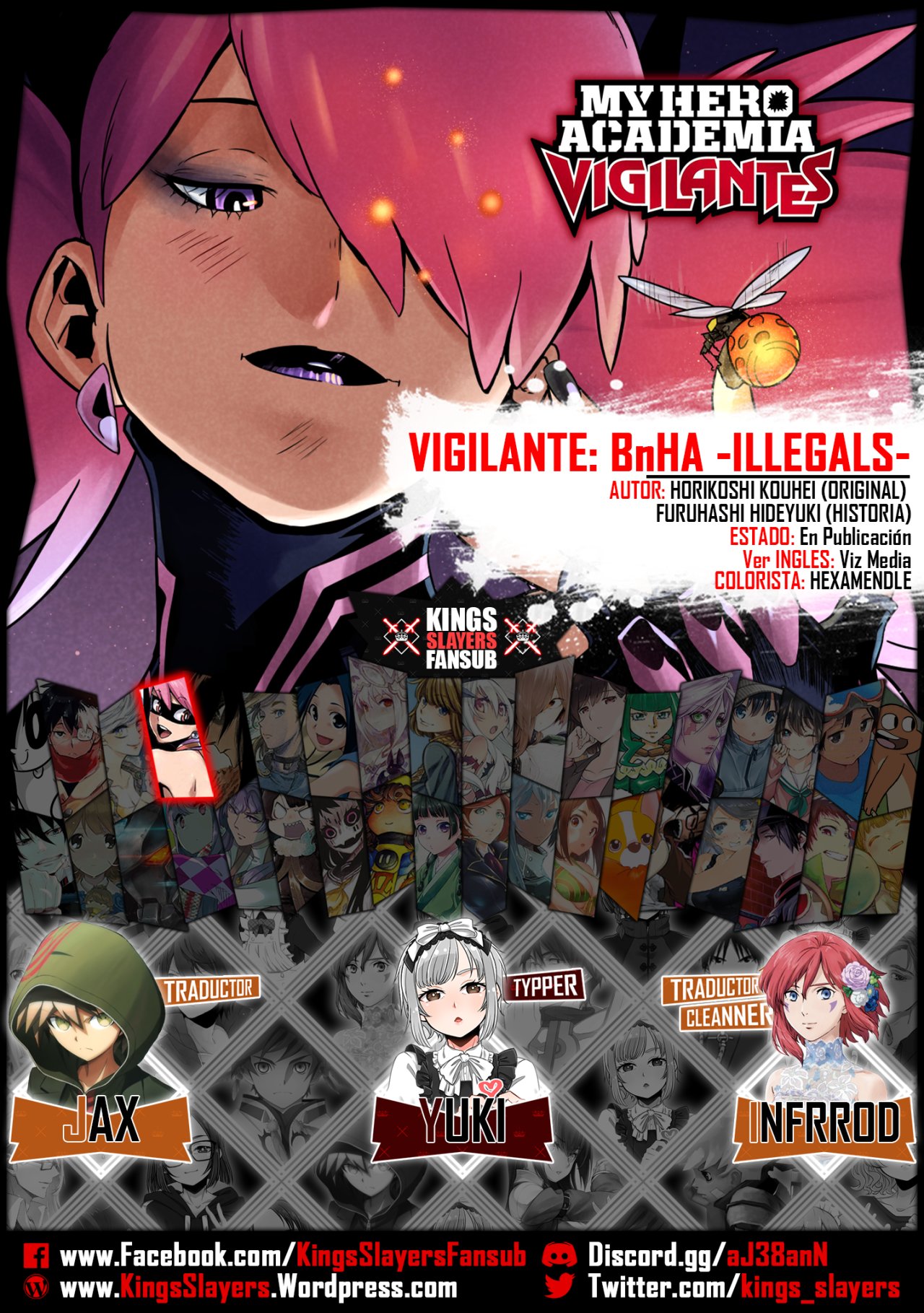 Read My Hero Academia_Vigilantes Español Manga Online