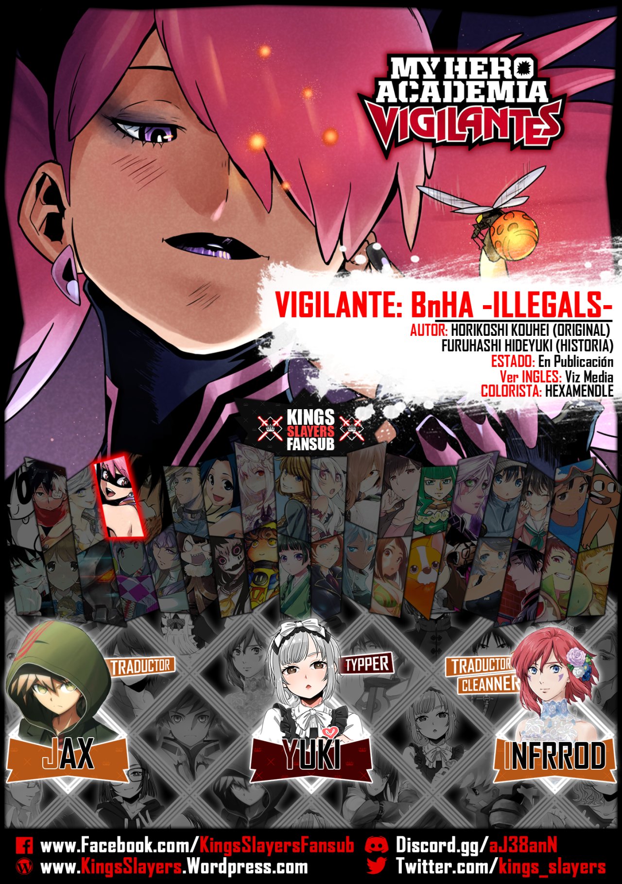 Read My Hero Academia_Vigilantes Español Manga Online