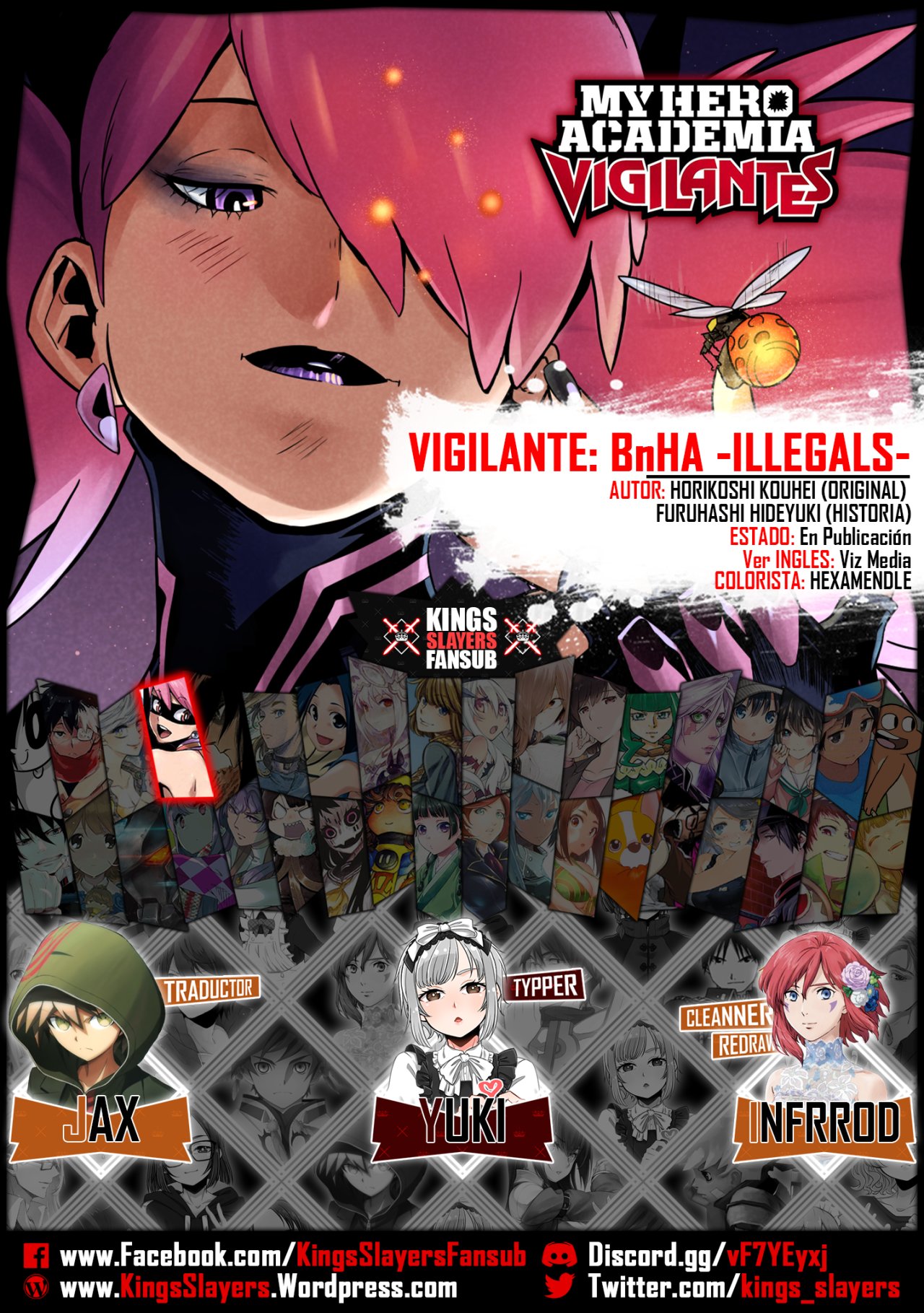 Read My Hero Academia_Vigilantes Español Manga Online