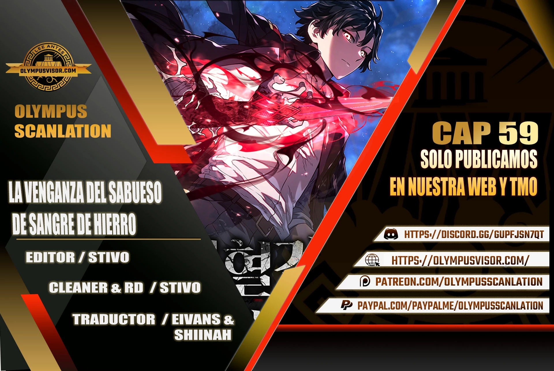 Read Revenge of the Iron-Blooded Sword Hound Español Manga Online