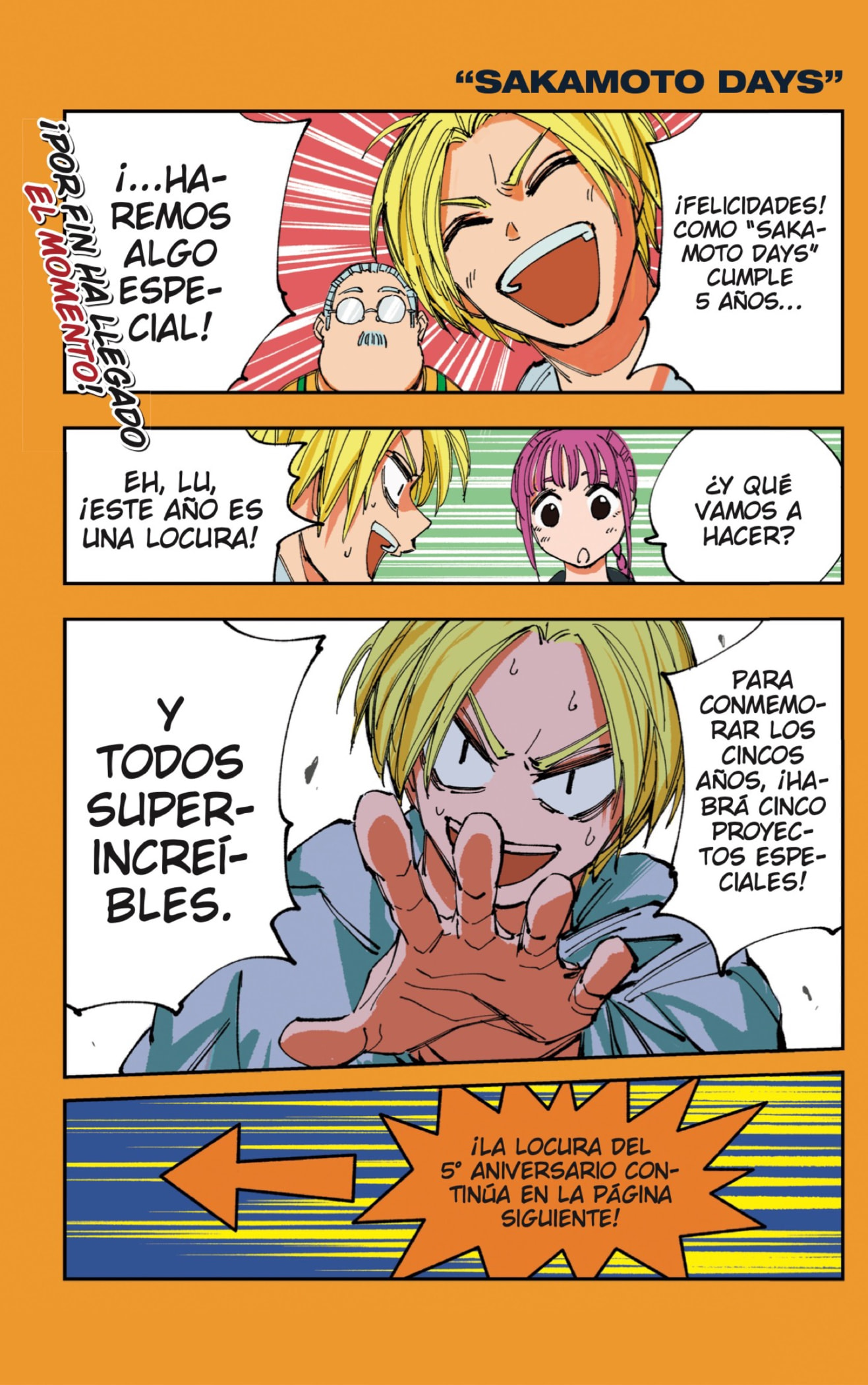 Read Sakamoto Days Español Manga Online