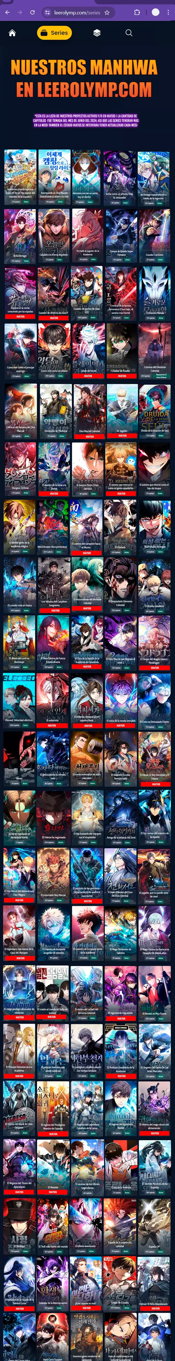 Read Solo Leveling_ Ragnarok Español Manga Online