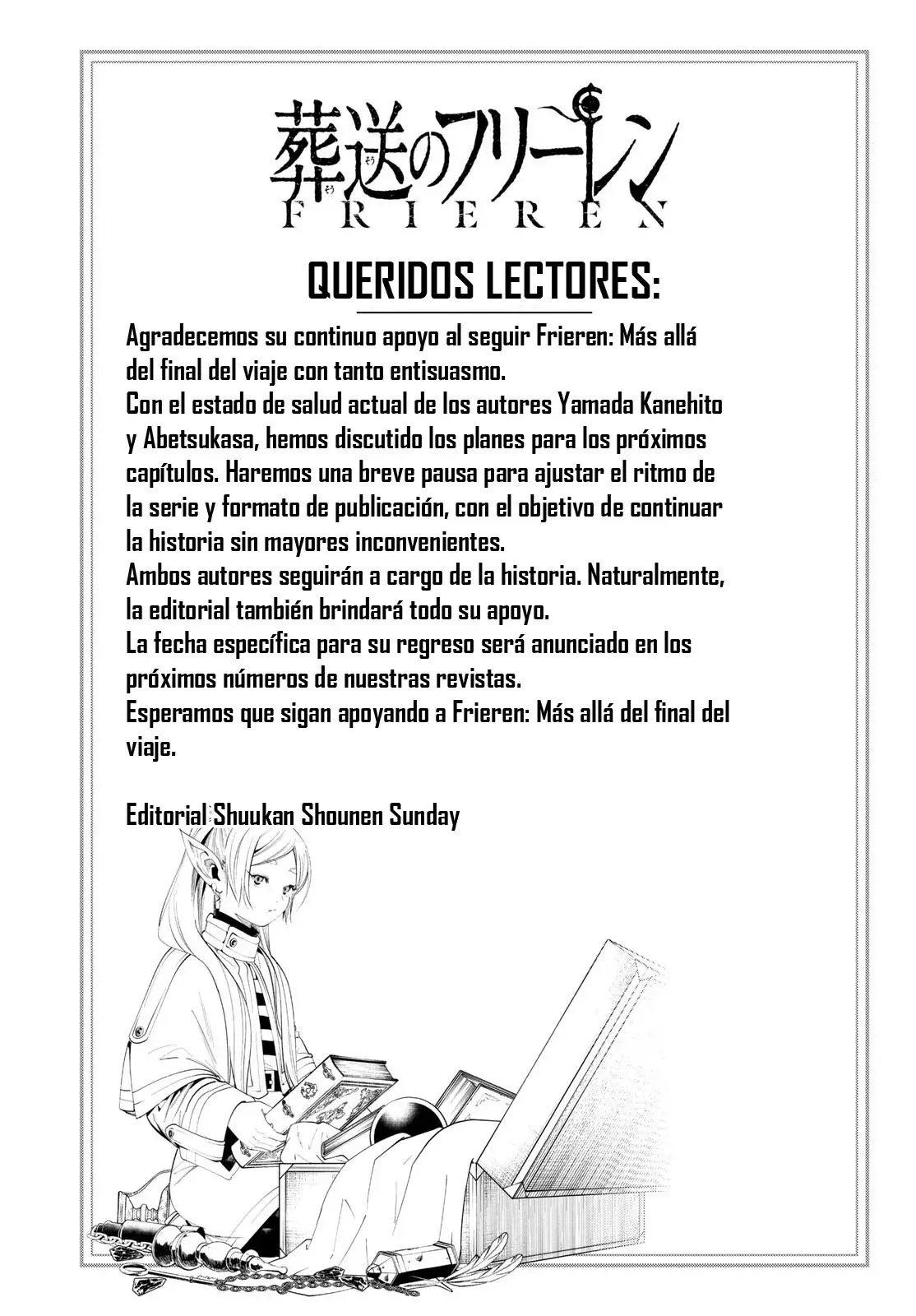 Read Sousou no Frieren Español Manga Online