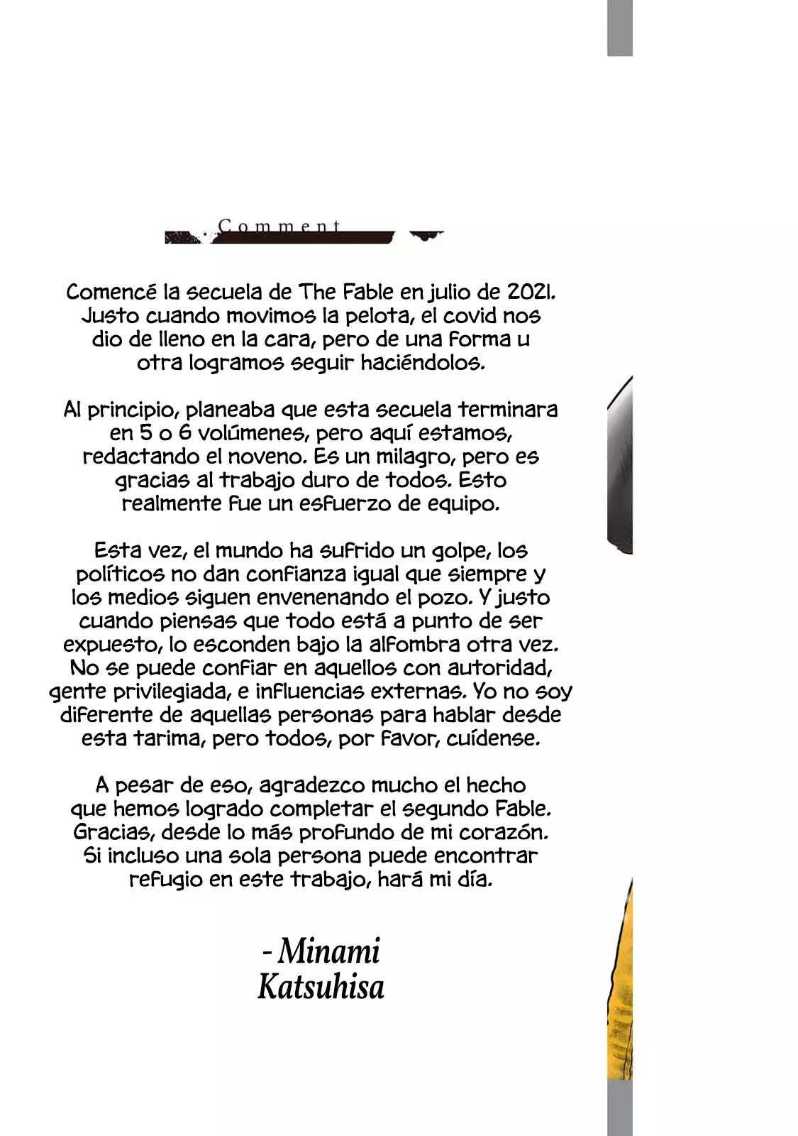 Read The Fable_ The Second Contact Español Manga Online