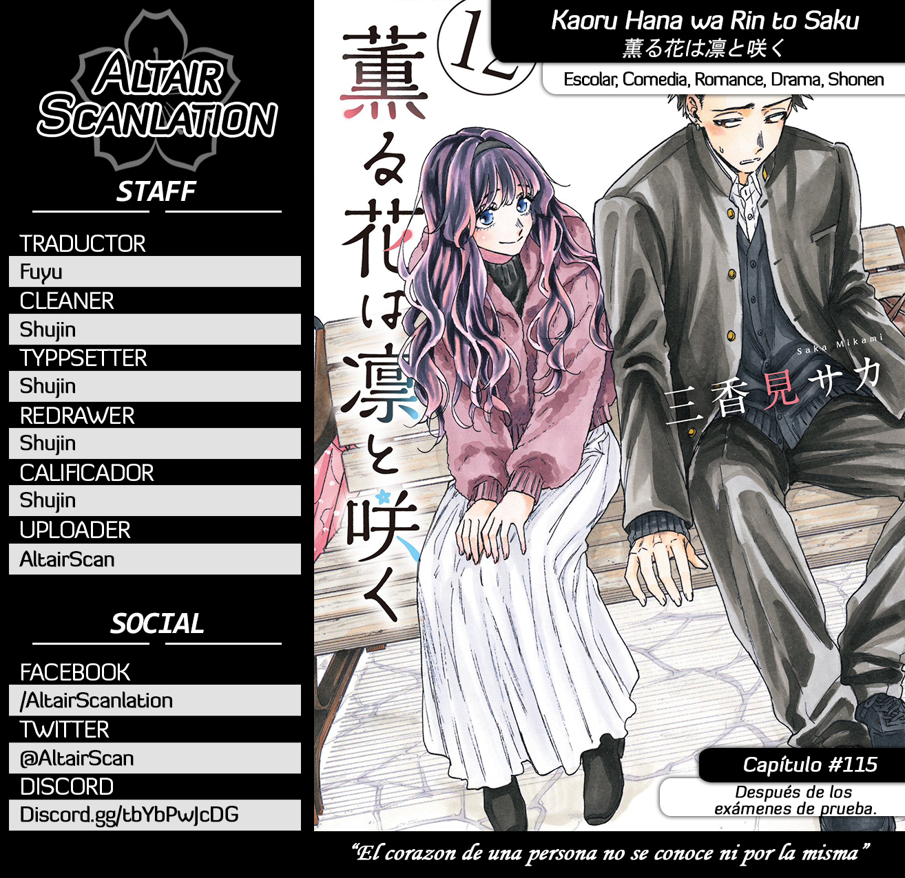 Read The Fragrant Flower Blooms with Dignity Español Manga Online