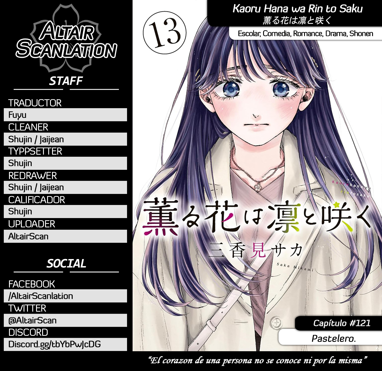 Read The Fragrant Flower Blooms with Dignity Español Manga Online