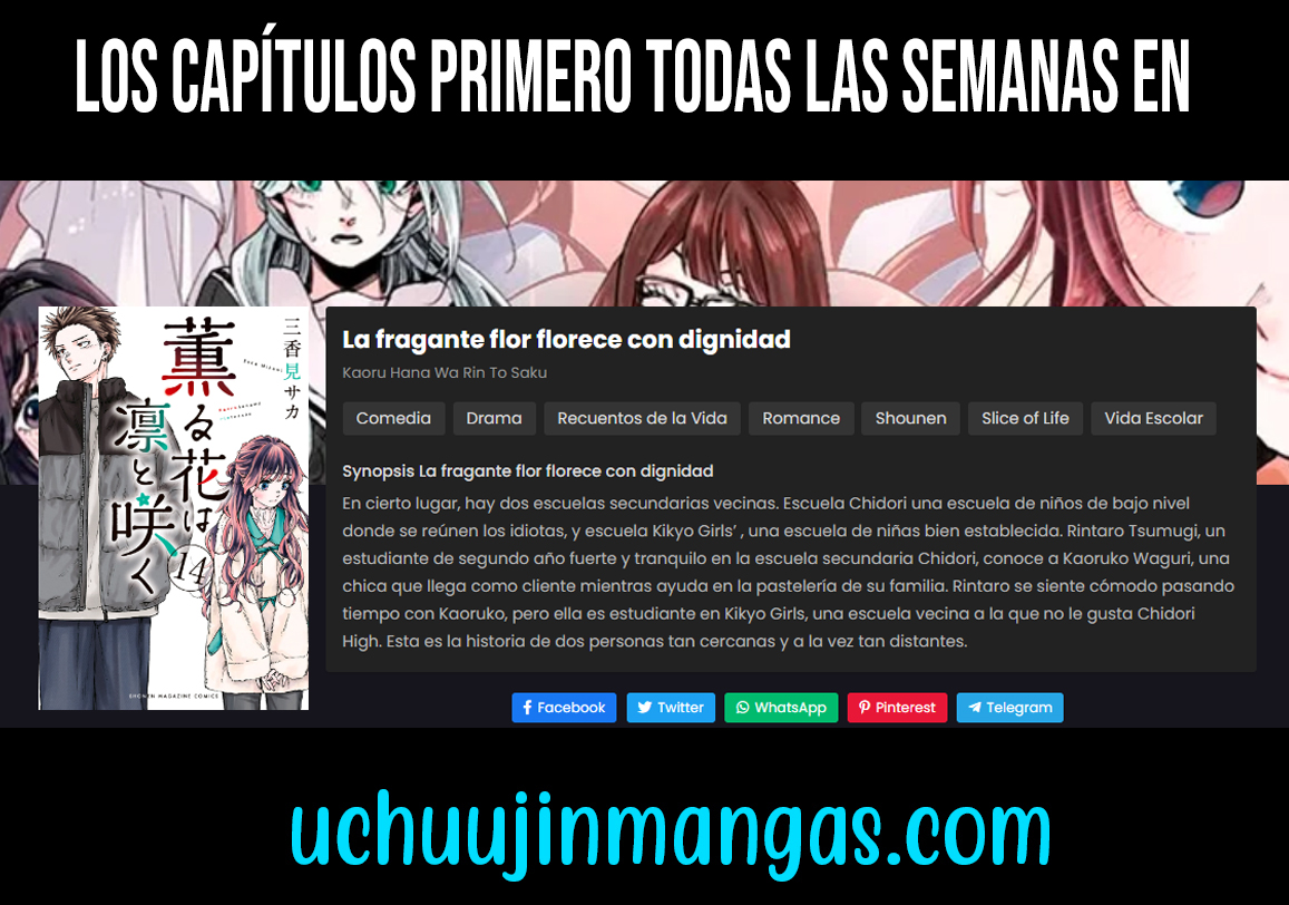 Read The Fragrant Flower Blooms with Dignity Español Manga Online