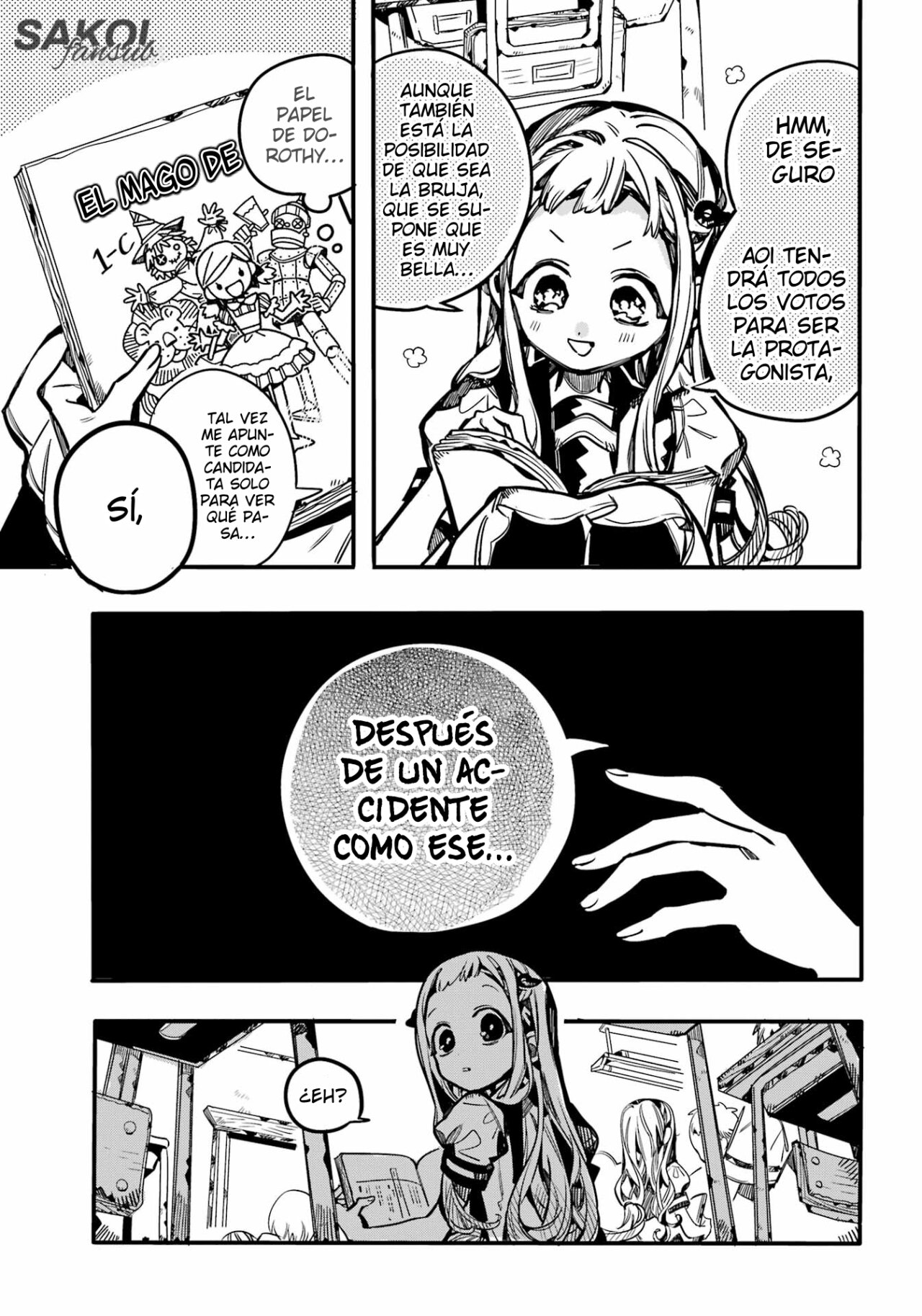 Read Toilet-bound Hanako-kun Español Manga Online