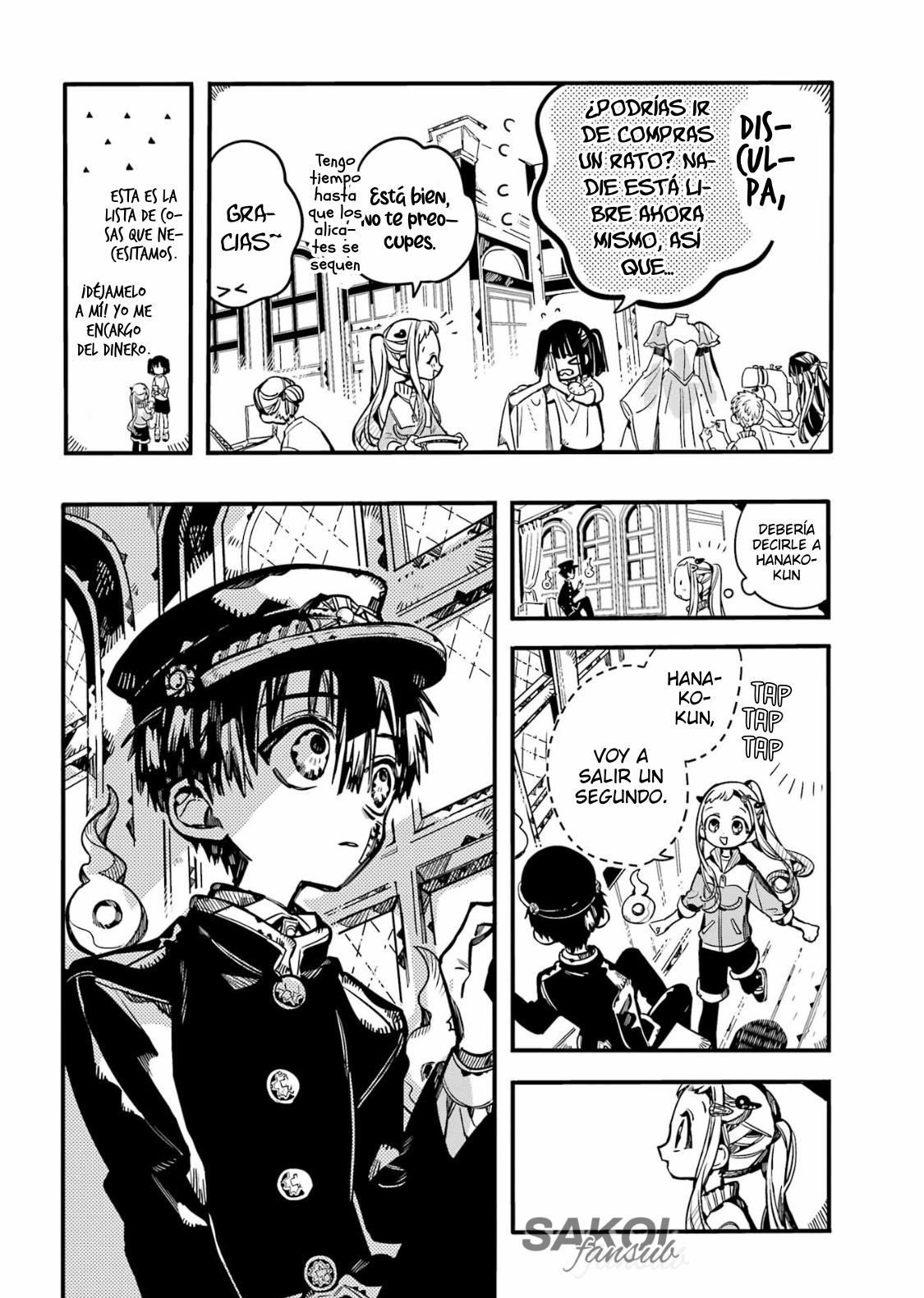 Read Toilet-bound Hanako-kun Español Manga Online