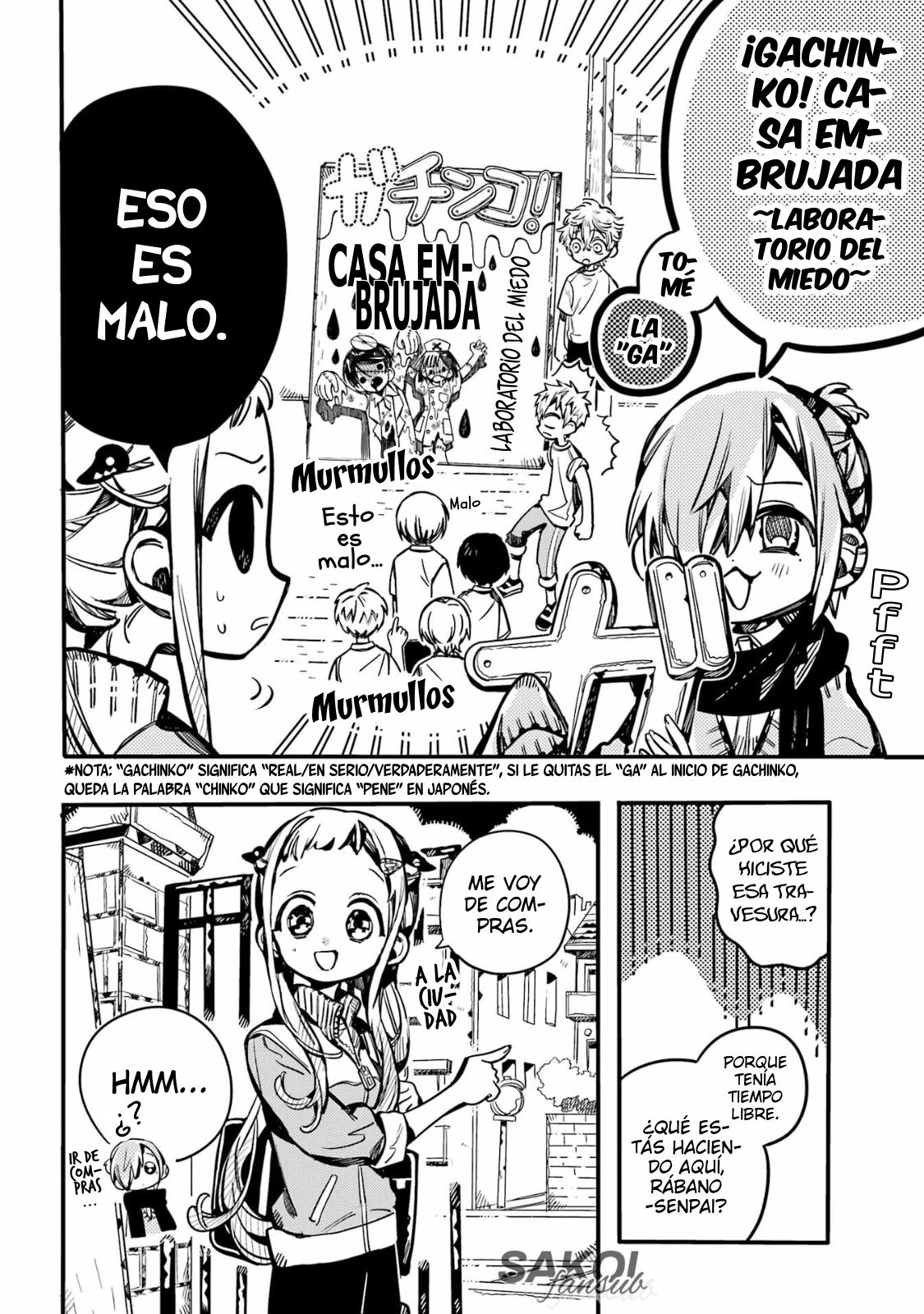 Read Toilet-bound Hanako-kun Español Manga Online