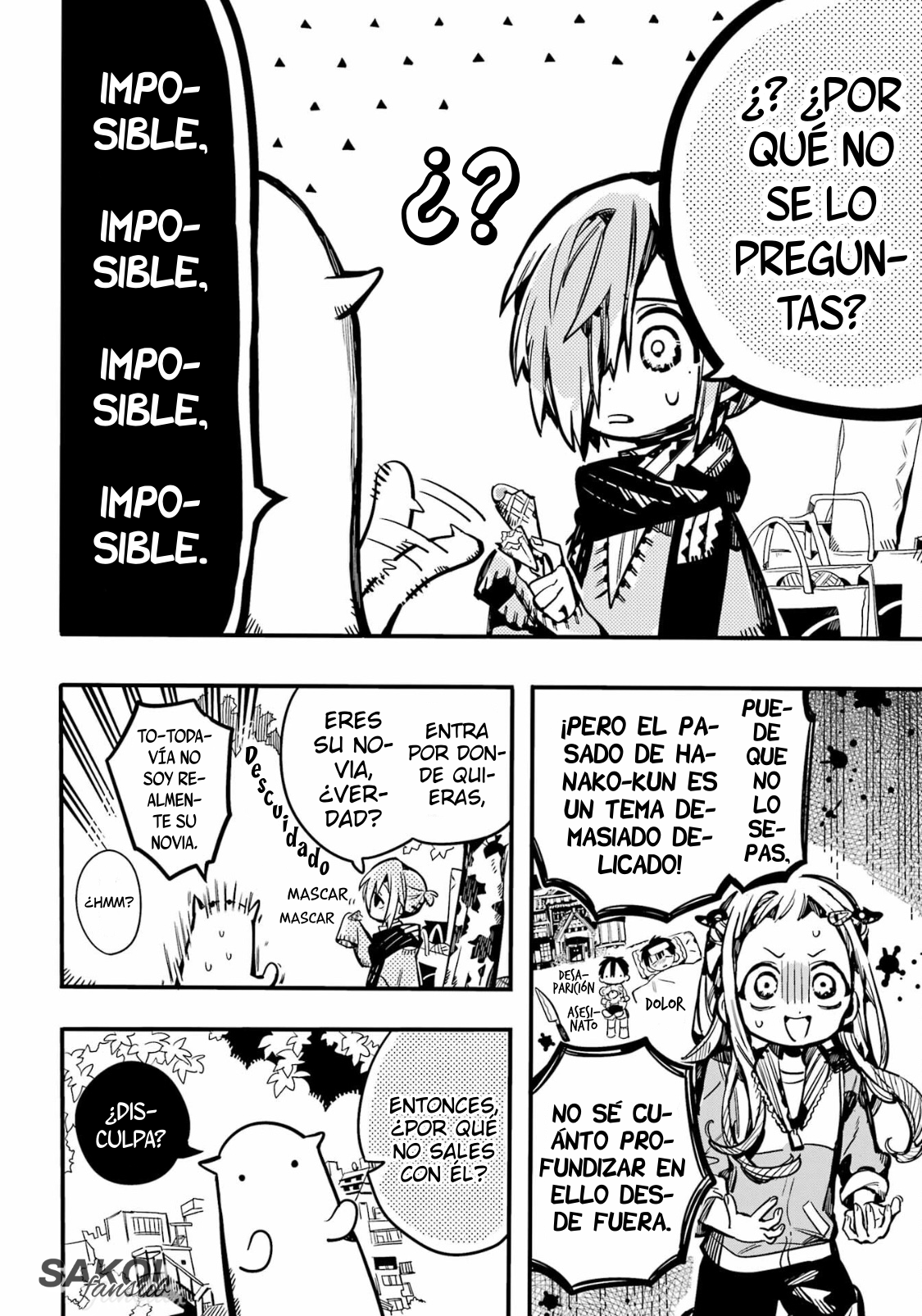 Read Toilet-bound Hanako-kun Español Manga Online