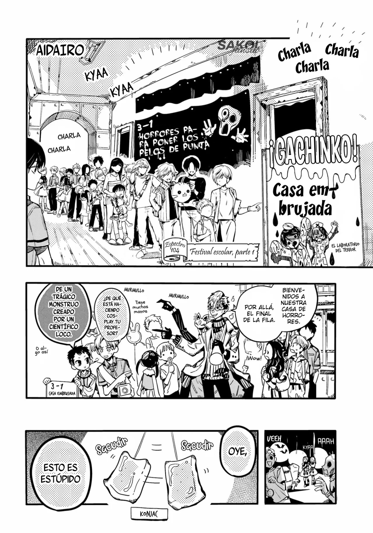 Read Toilet-bound Hanako-kun Español Manga Online