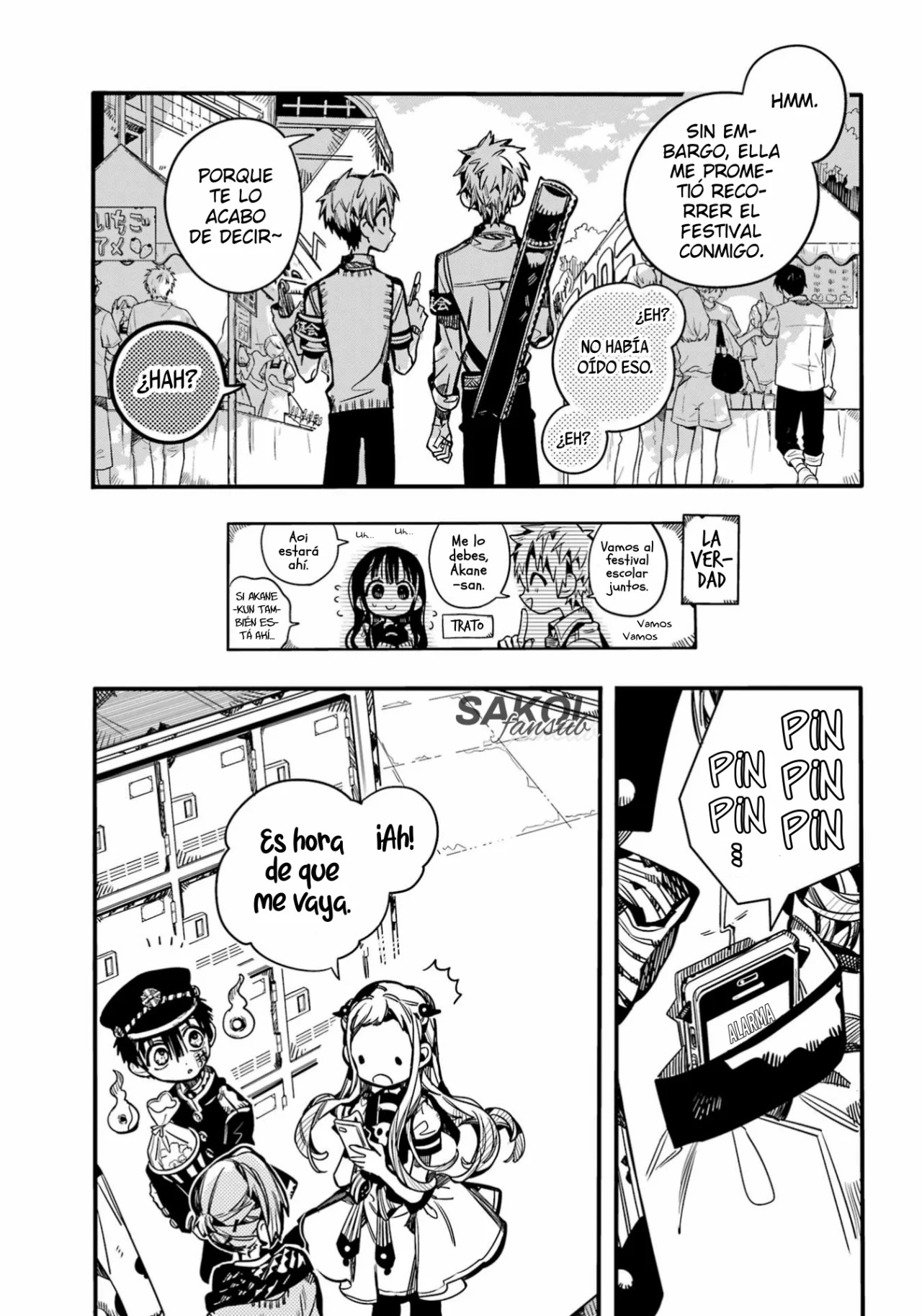 Read Toilet-bound Hanako-kun Español Manga Online