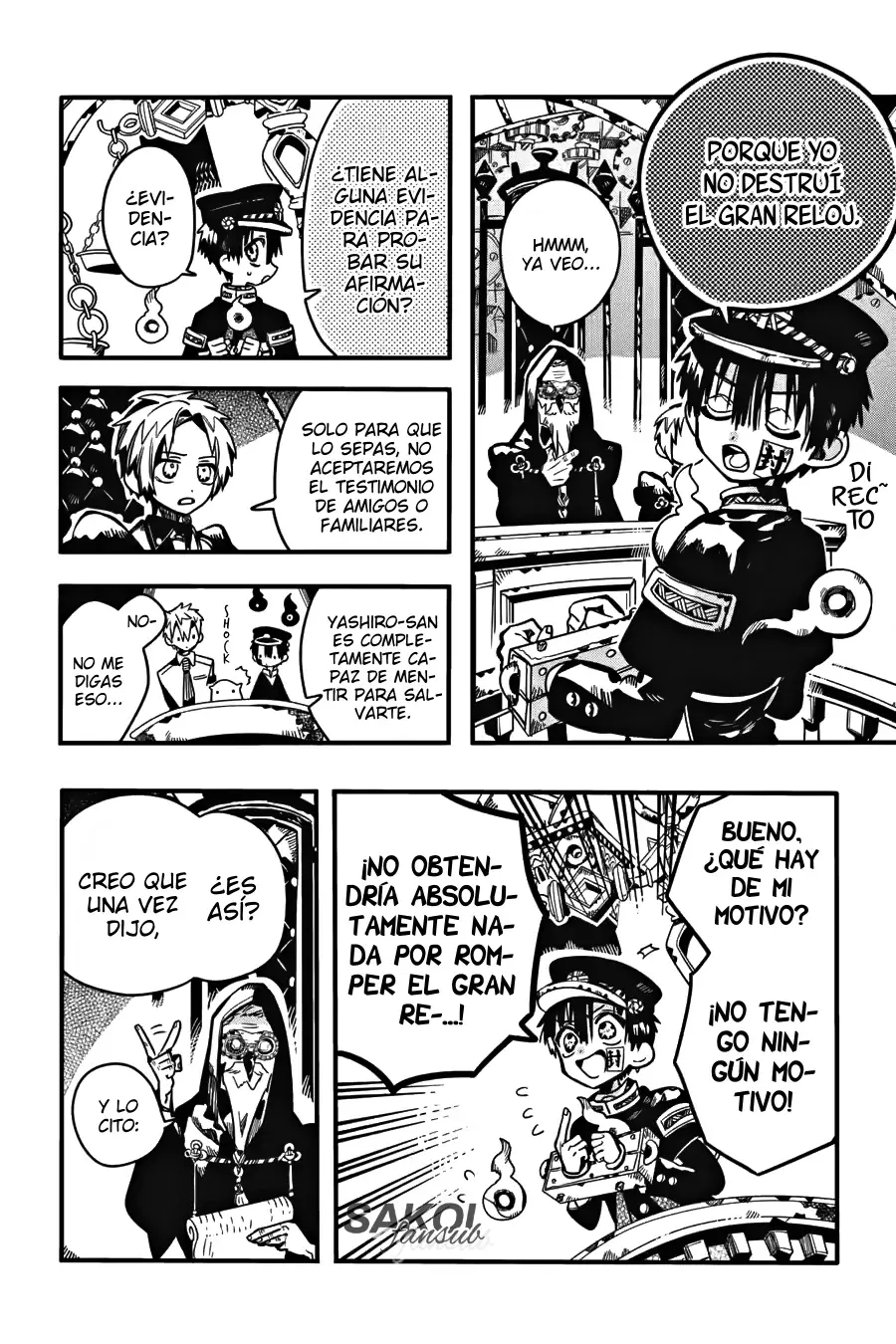 Read Toilet-bound Hanako-kun Español Manga Online