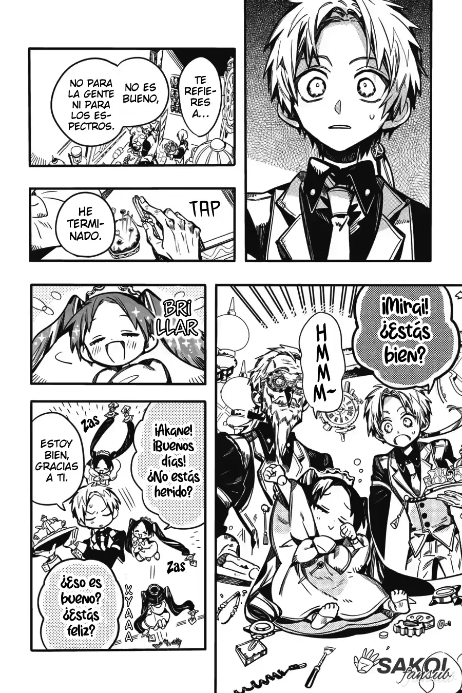 Read Toilet-bound Hanako-kun Español Manga Online