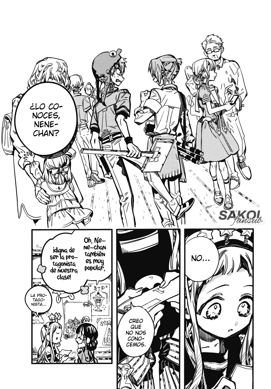 Read Toilet-bound Hanako-kun Español Manga Online