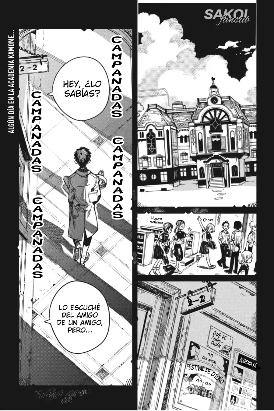 Read Toilet-bound Hanako-kun Español Manga Online