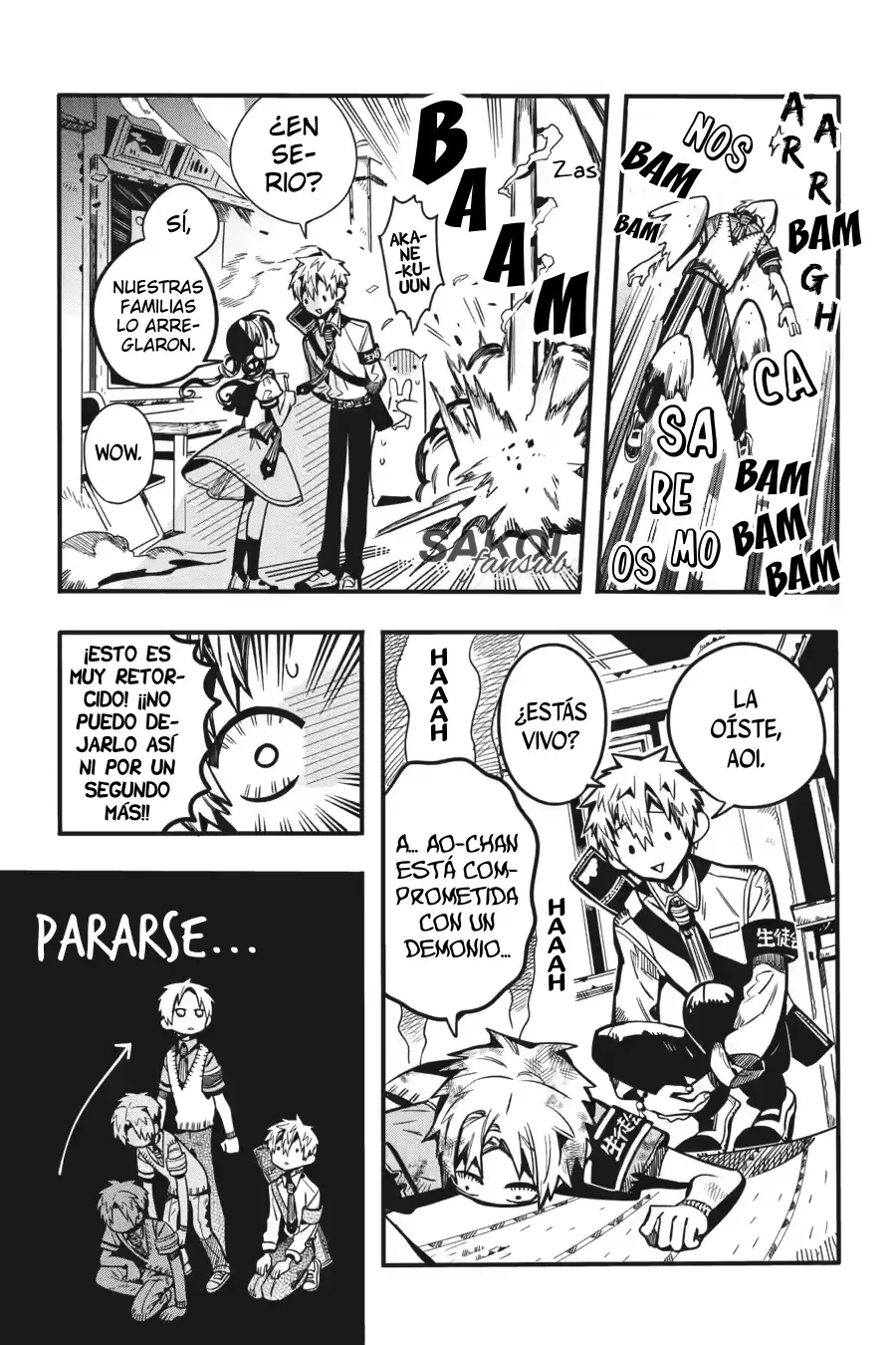 Read Toilet-bound Hanako-kun Español Manga Online