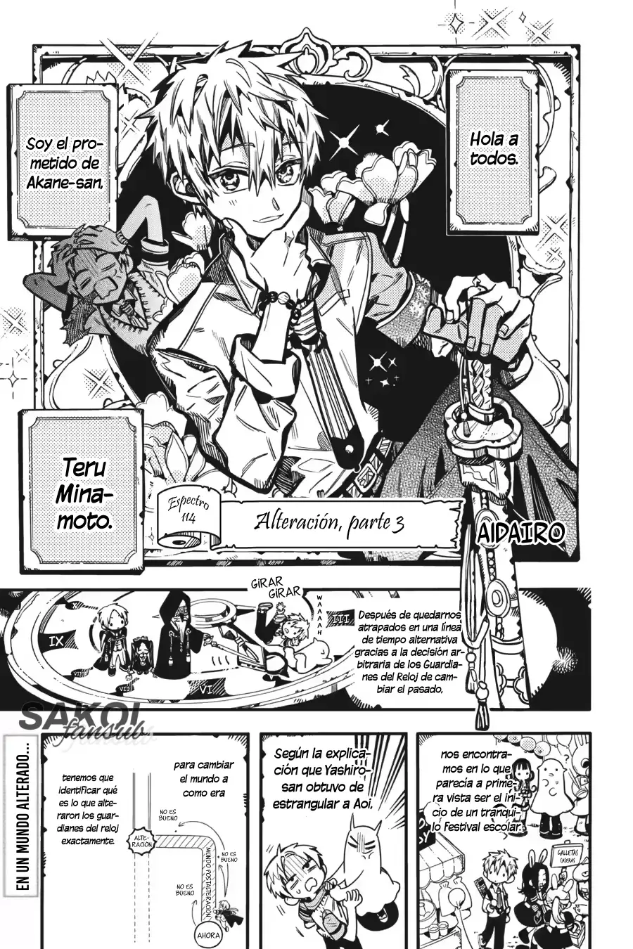 Read Toilet-bound Hanako-kun Español Manga Online