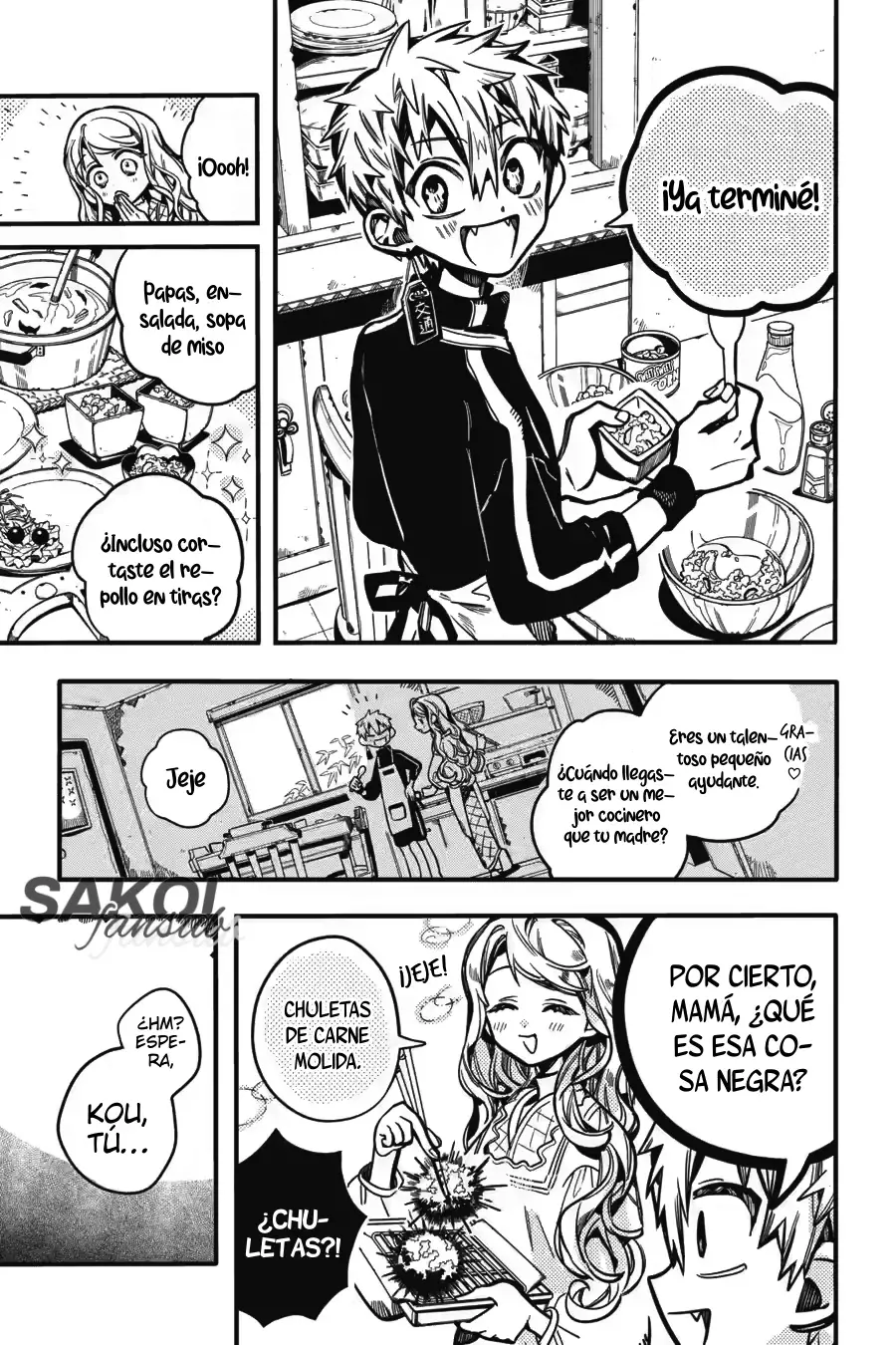 Read Toilet-bound Hanako-kun Español Manga Online