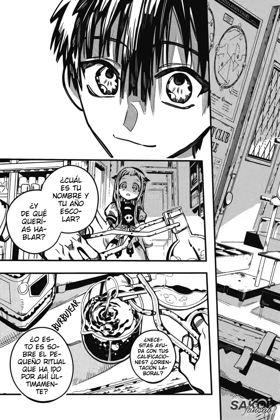 Read Toilet-bound Hanako-kun Español Manga Online